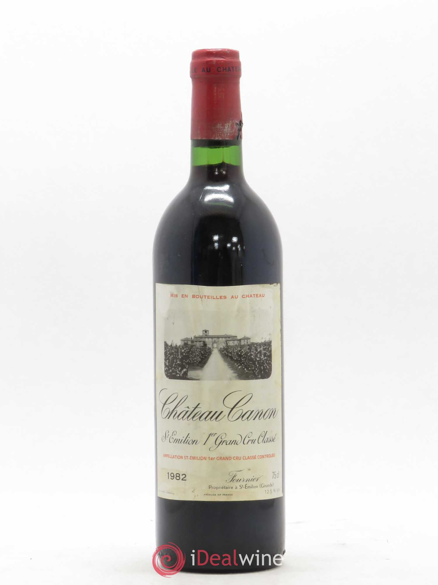 Château Canon 1er Grand Cru Classé B 1982 - Lot de 1 bouteille - 0