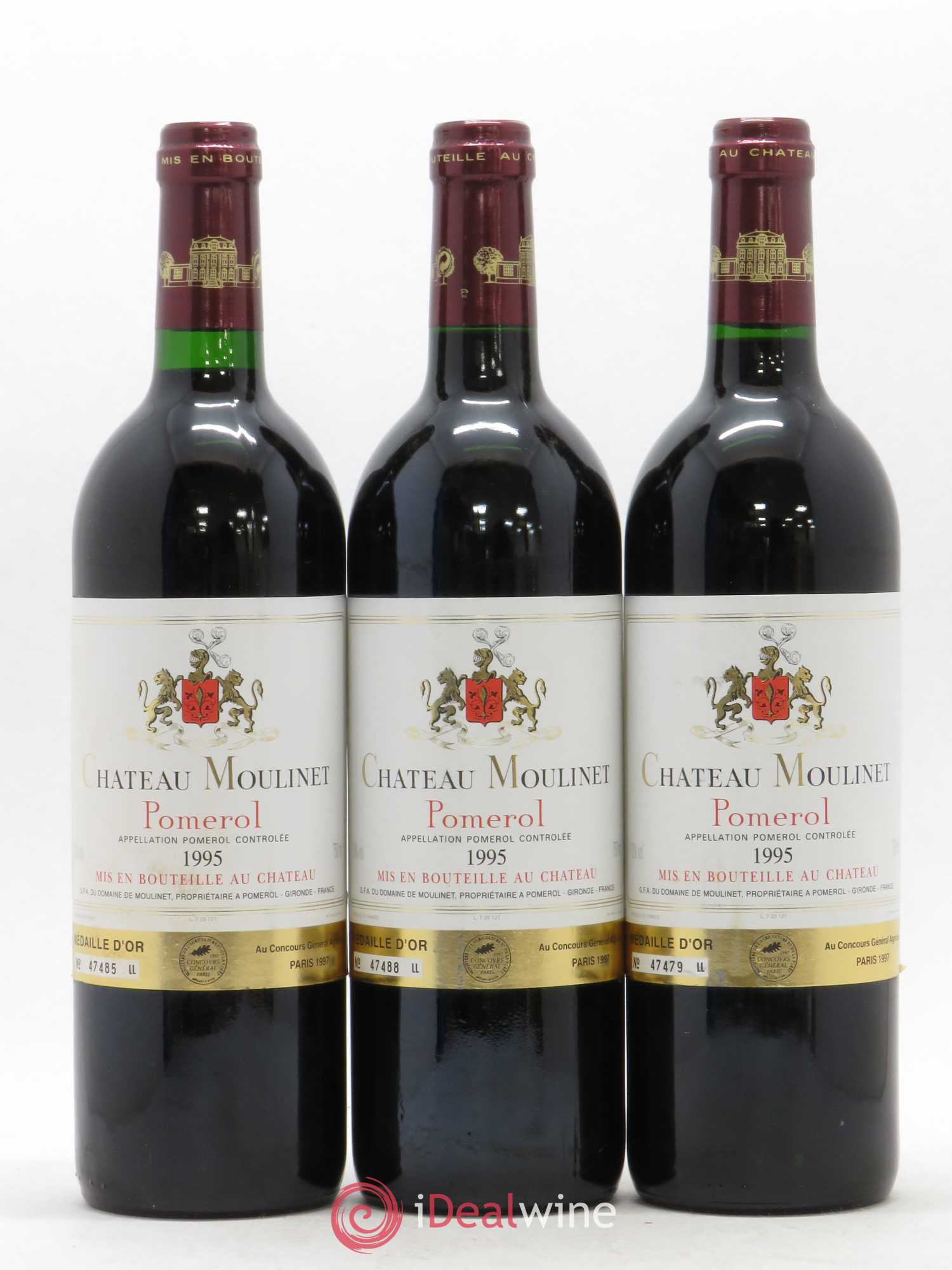 Château Moulinet 1995 - Lot de 12 bouteilles - 3