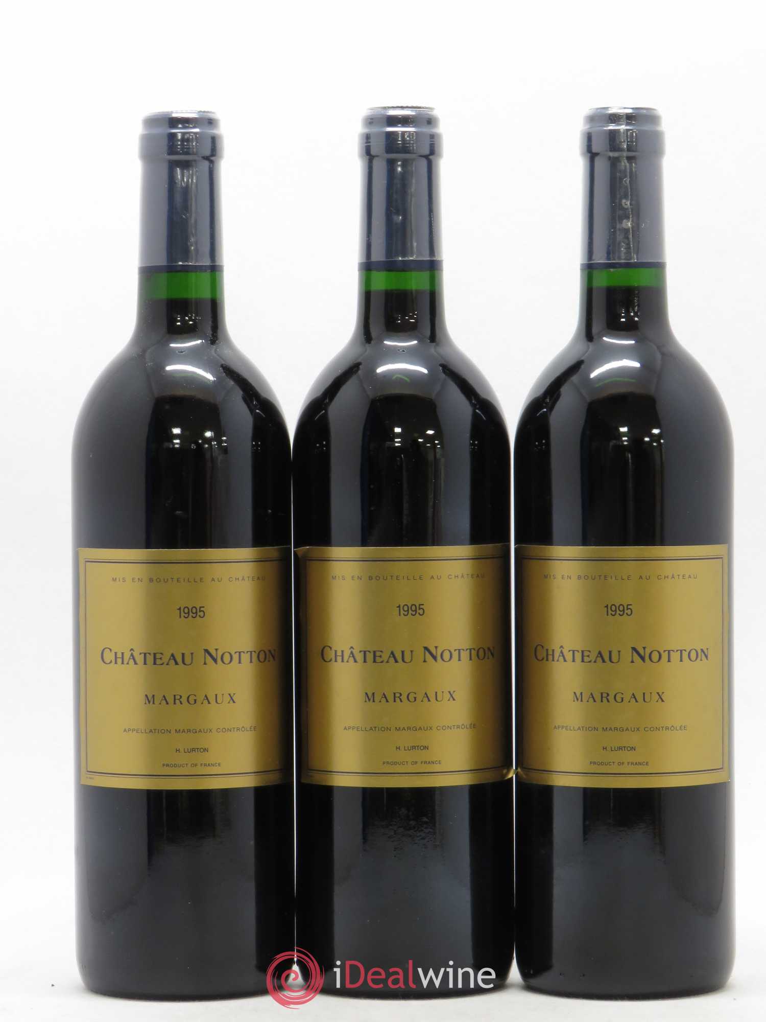 Château Notton 1995 - Lot de 6 bouteilles - 2