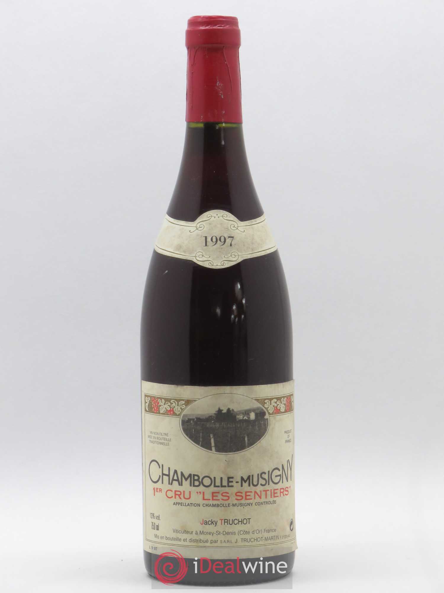 Chambolle-Musigny 1er Cru Les Sentiers Jacky Truchot 1997 - Lot de 1 bouteille - 0