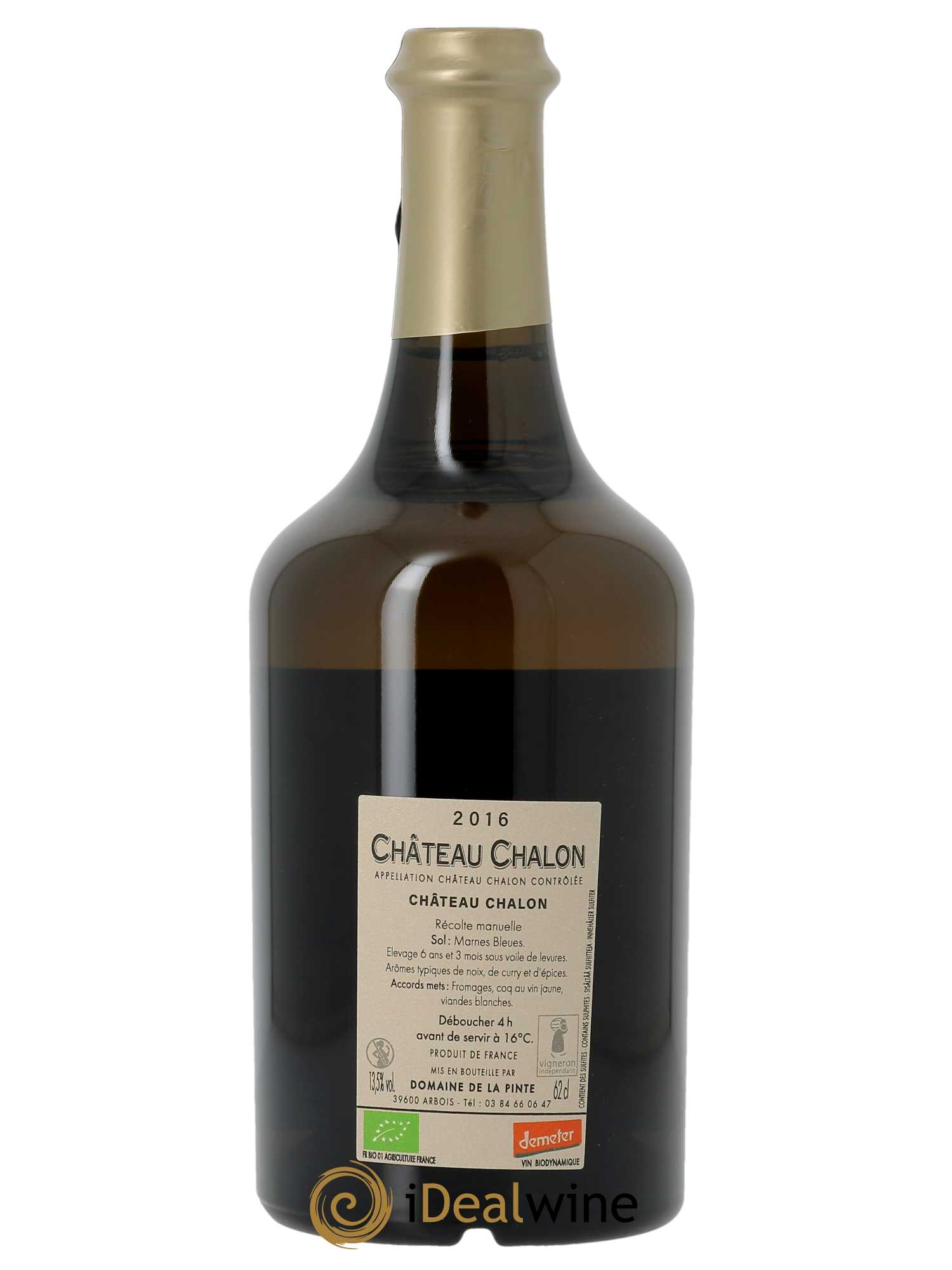 Château-Chalon Domaine de la Pinte 2016 - Lot of 1 bottle - 1