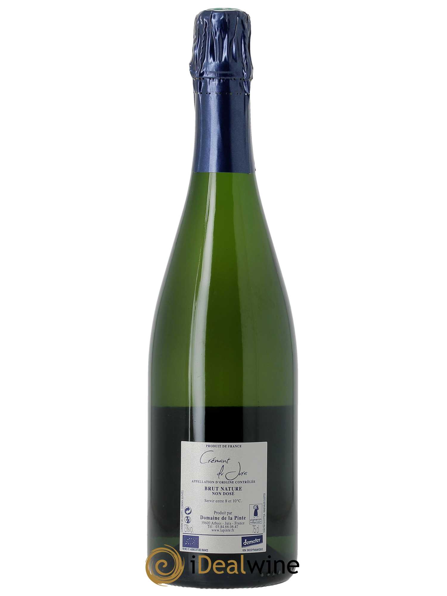 Crémant du Jura Domaine de la Pinte  - Posten von 1 Flasche - 1