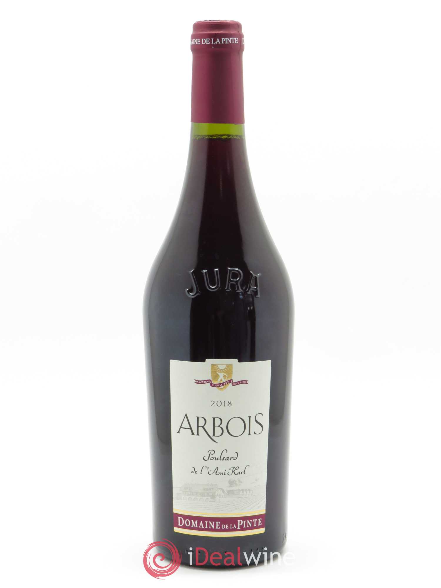 Arbois Ploussard de l'Ami Karl Domaine de la Pinte 2018 - Lot de 1 bouteille - 0