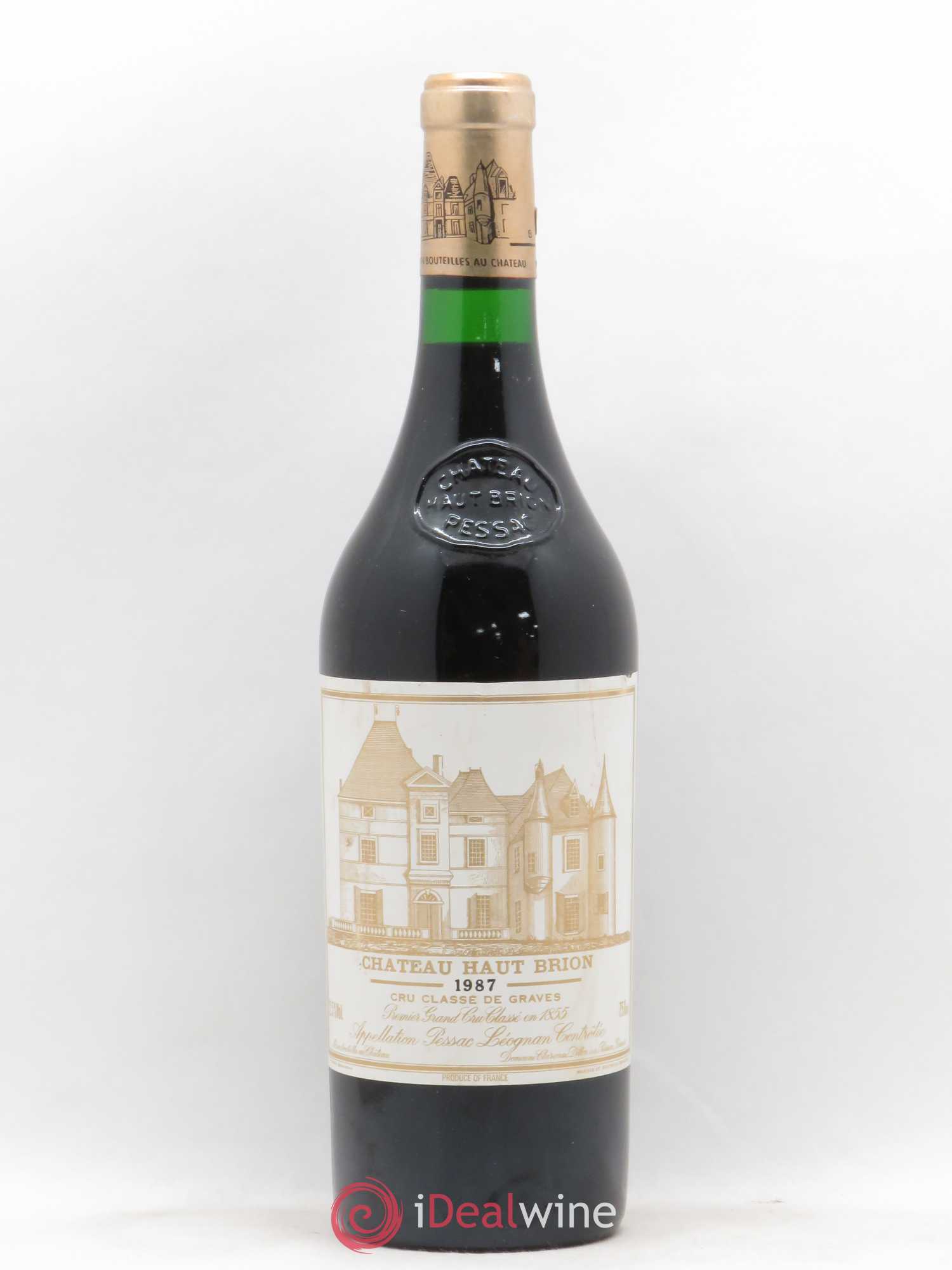 Château Haut Brion 1er Grand Cru Classé 1987 - Lot de 1 bouteille - 0