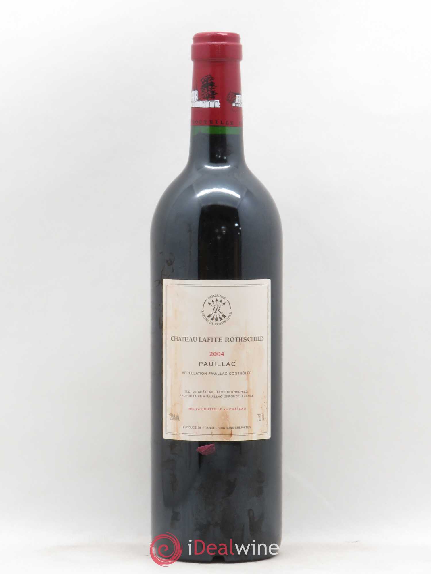 Château Lafite Rothschild 1er Grand Cru Classé 2004 - Lot de 1 bouteille - 1