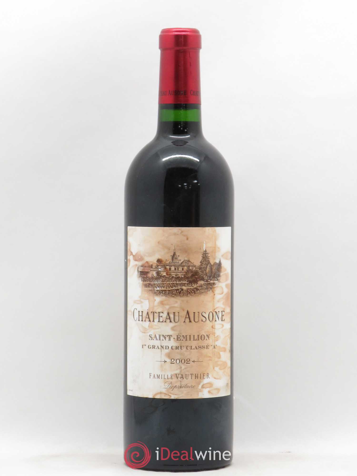 Château Ausone 1er Grand Cru Classé A 2002 - Lot de 1 bouteille - 0