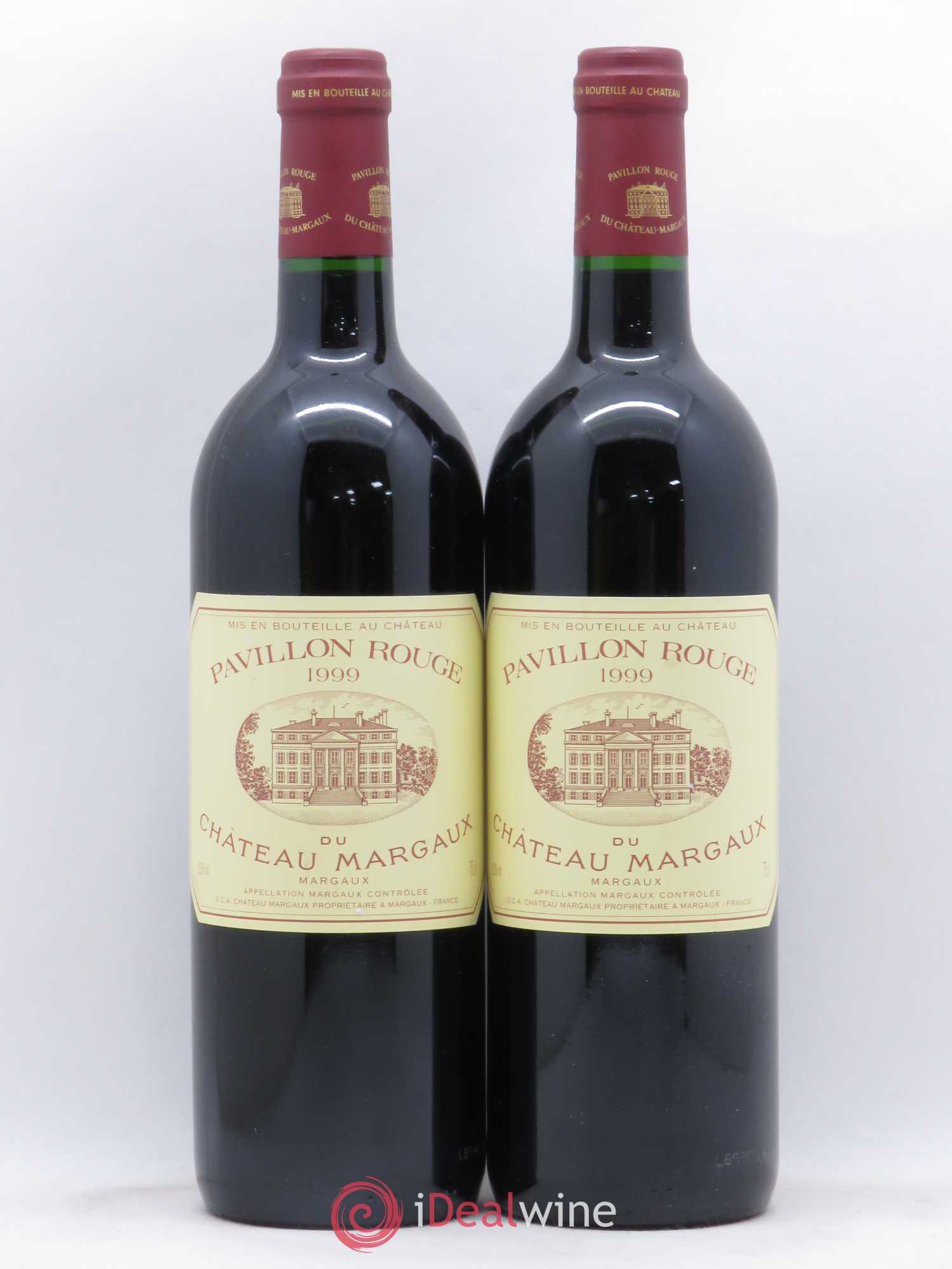 Pavillon Rouge du Château Margaux Second Vin 1999 - Lot de 2 bouteilles - 0
