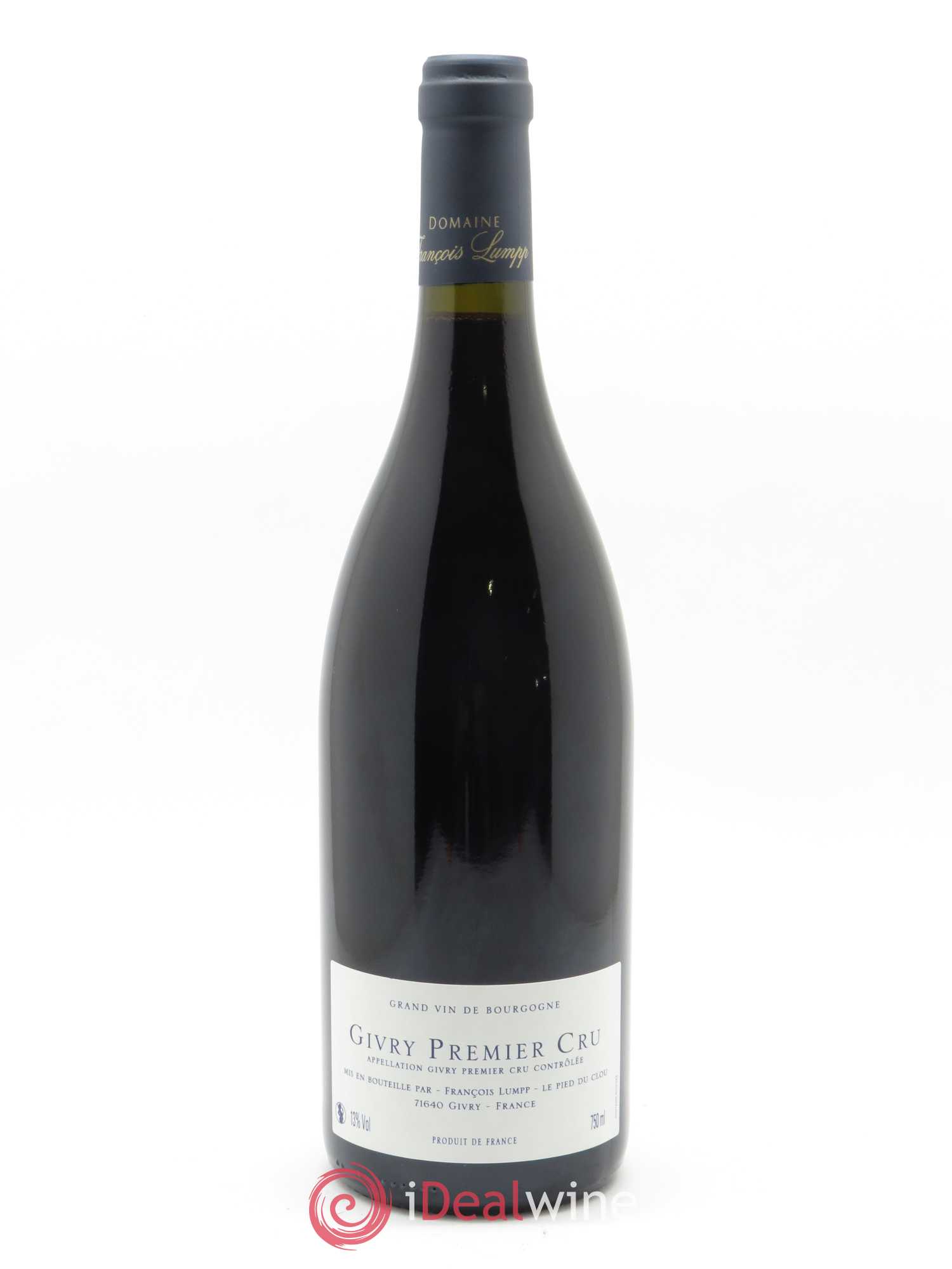 Givry 1er Cru Le Pied du Clou François Lumpp (Domaine) 2018 - Lot de 1 bouteille - 1