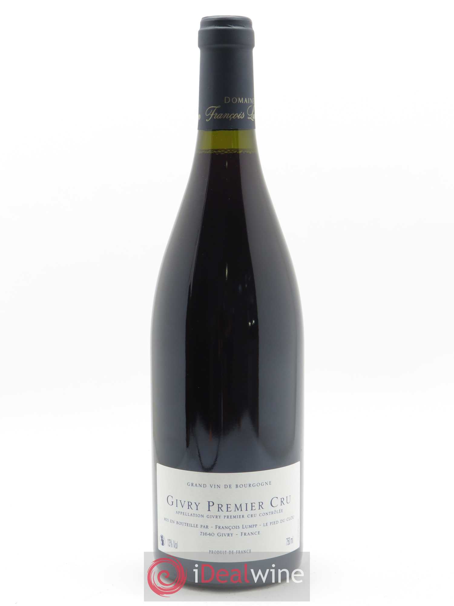 Givry 1er Cru Petit Marole François Lumpp (Domaine) 2016 - Lot de 1 bouteille - 1