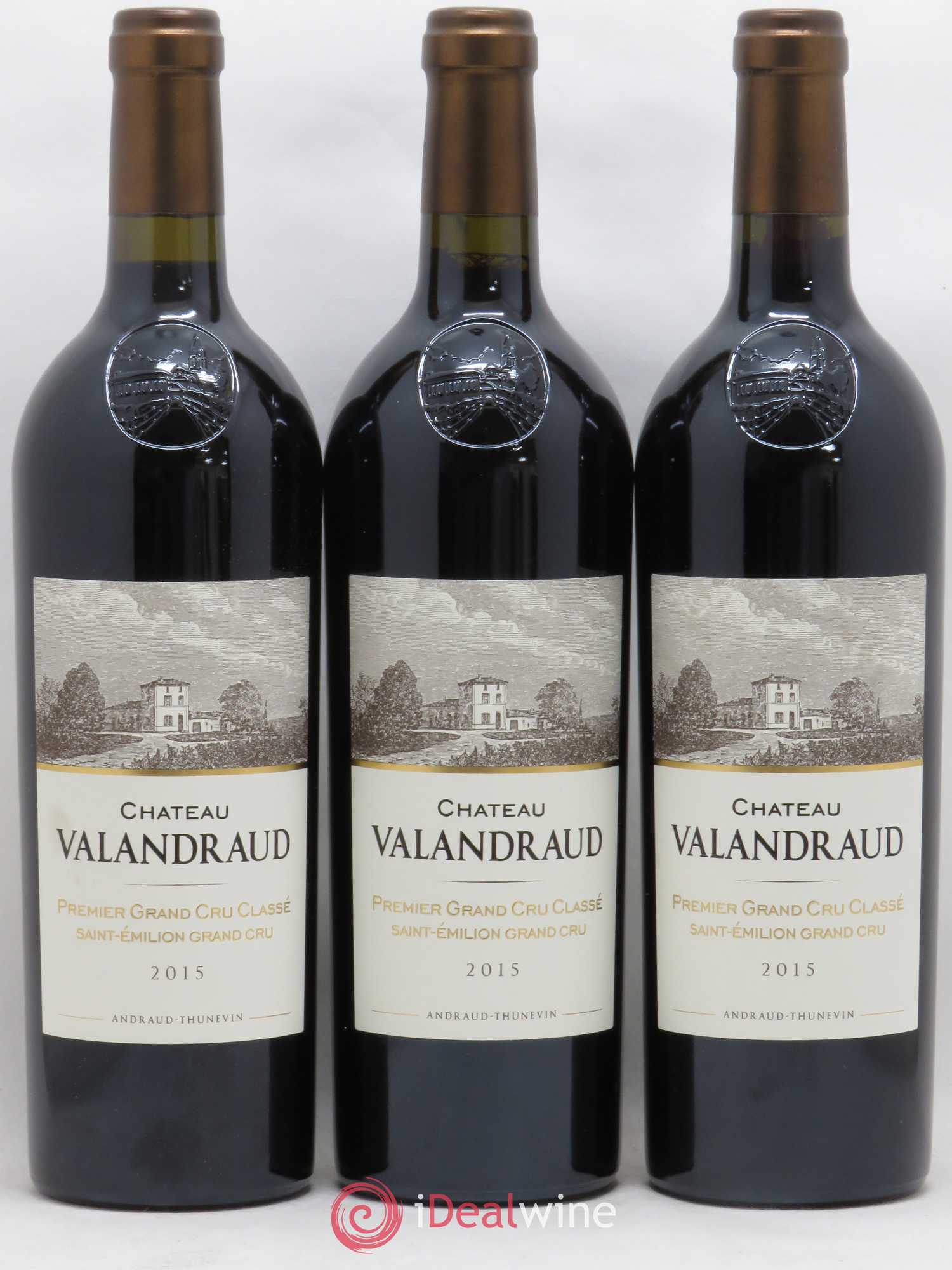 Château de Valandraud 2015 - Lot de 3 bouteilles - 0