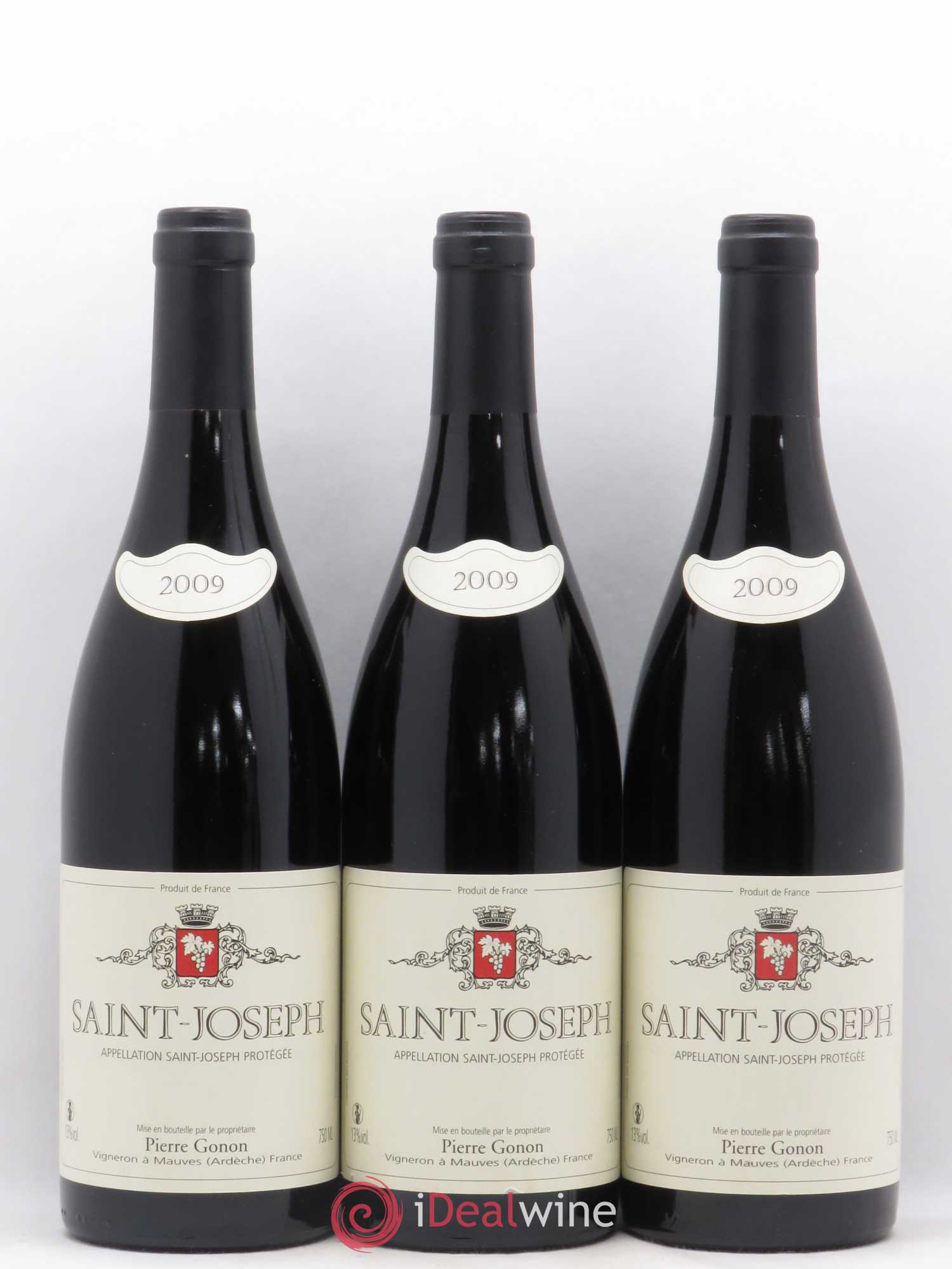 Saint-Joseph Gonon (Domaine) 2009 - Lot de 3 bouteilles - 0
