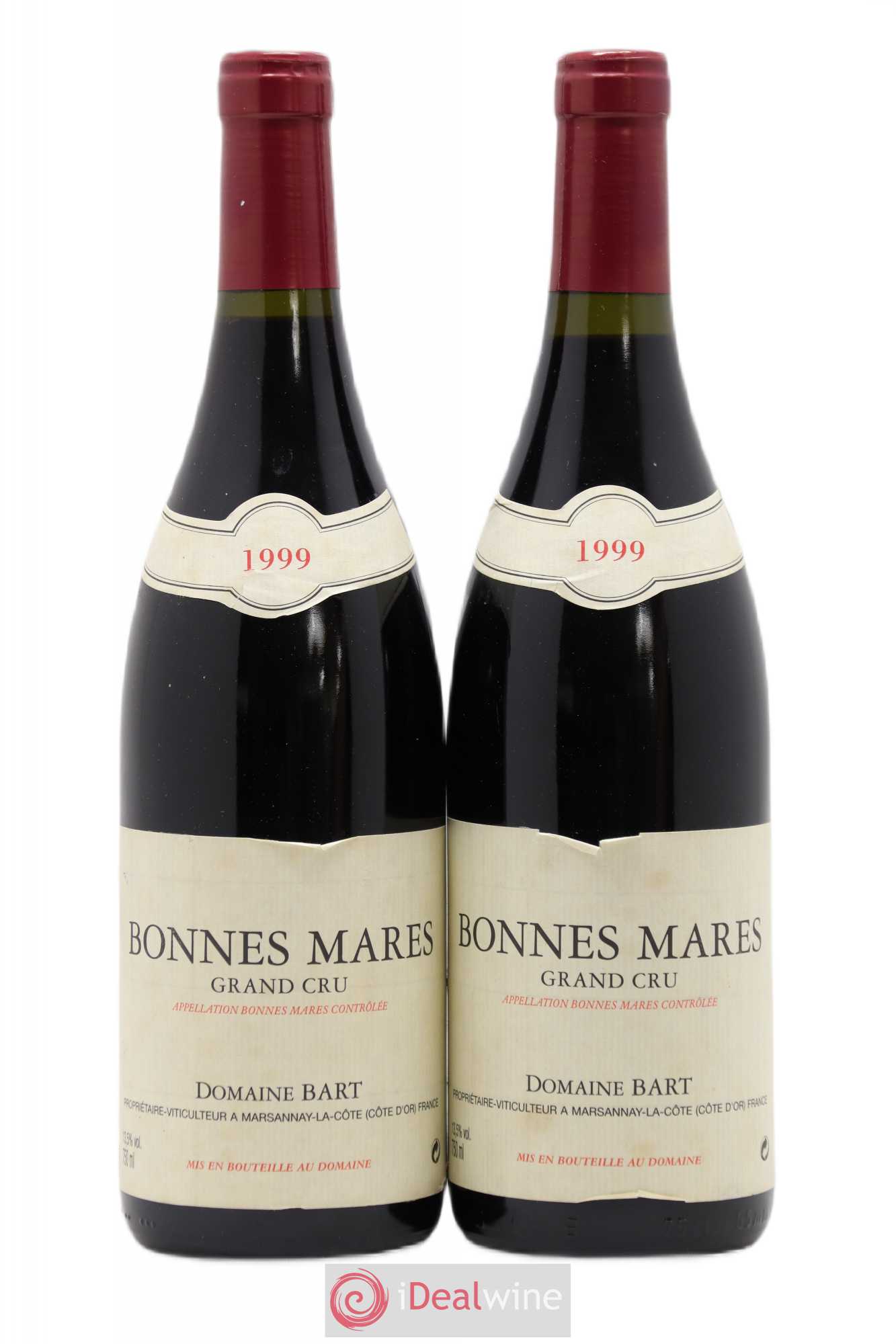 Bonnes-Mares Grand Cru Bart (Domaine) 1999 - Lot de 2 bouteilles - 0