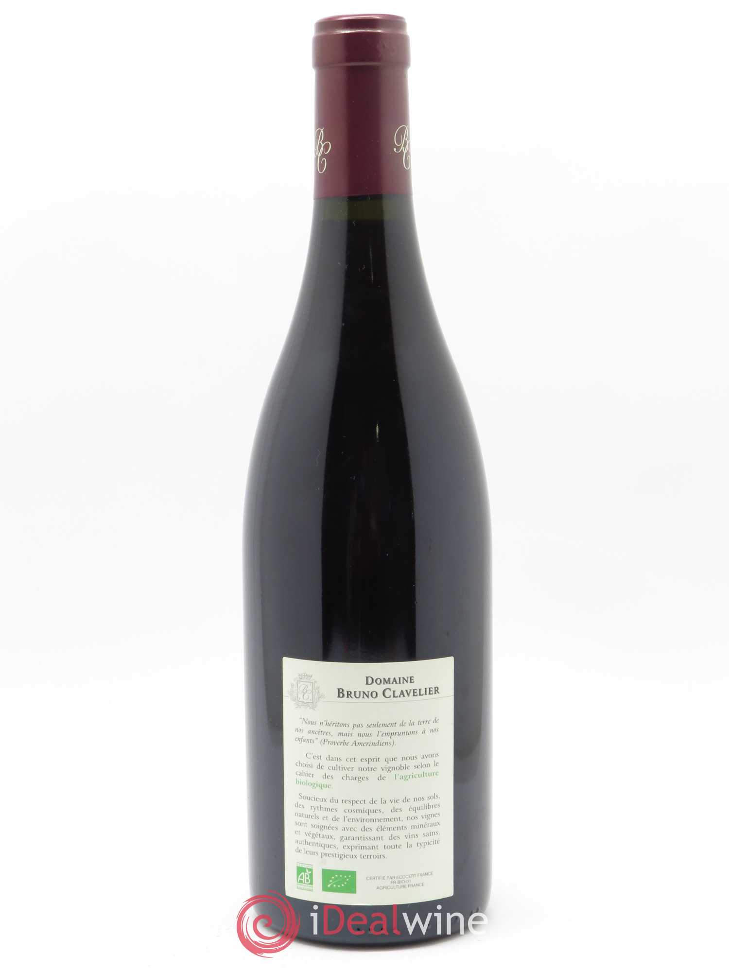 Vosne-Romanée Vieilles vignes La Combe Brûlée Bruno Clavelier 2017 - Lot de 1 bouteille - 1