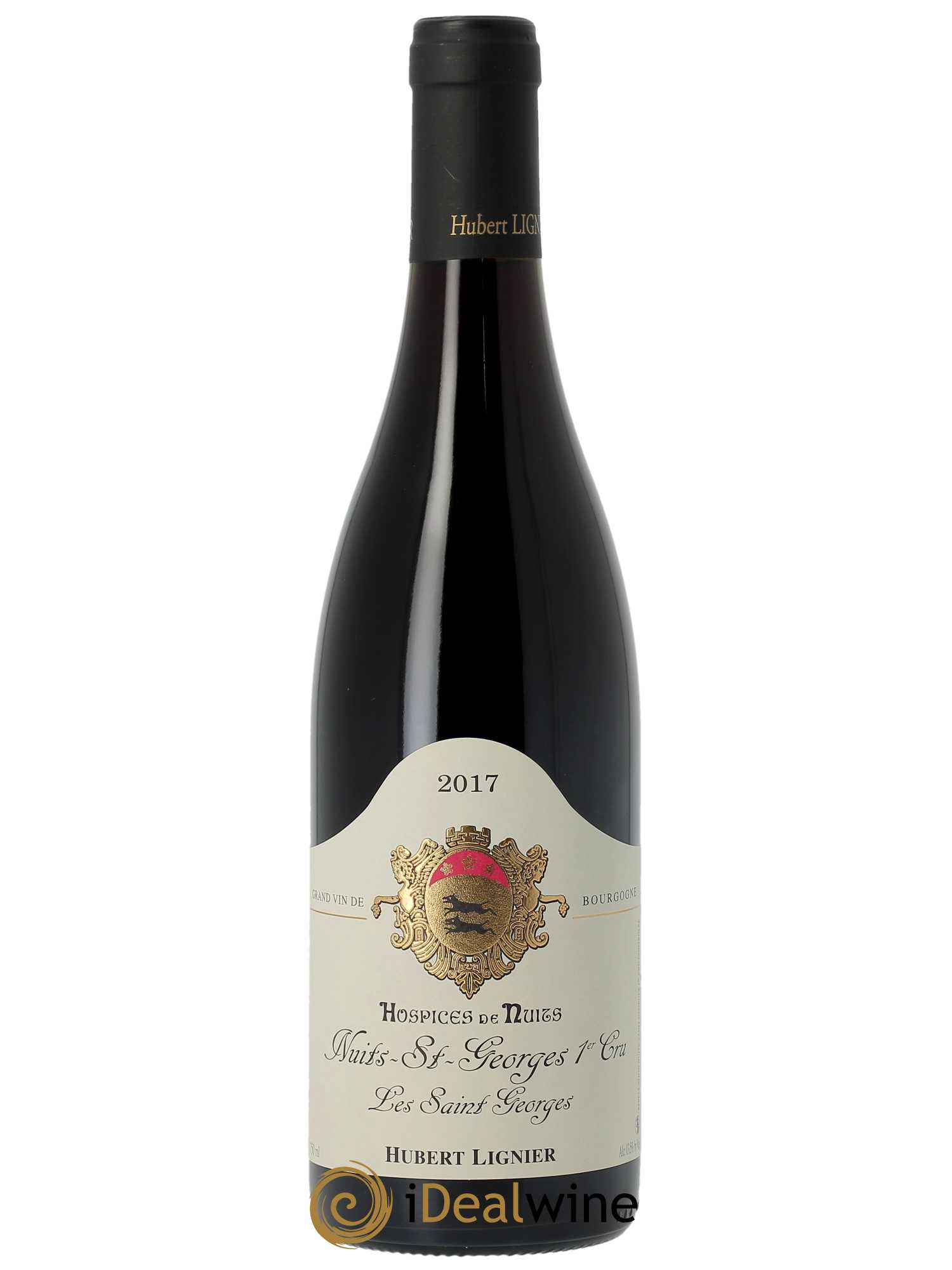 Nuits-Saint-Georges 1er Cru Les Saint-Georges Hubert Lignier (Domaine) 2017 - Lot of 1 bottle - 0