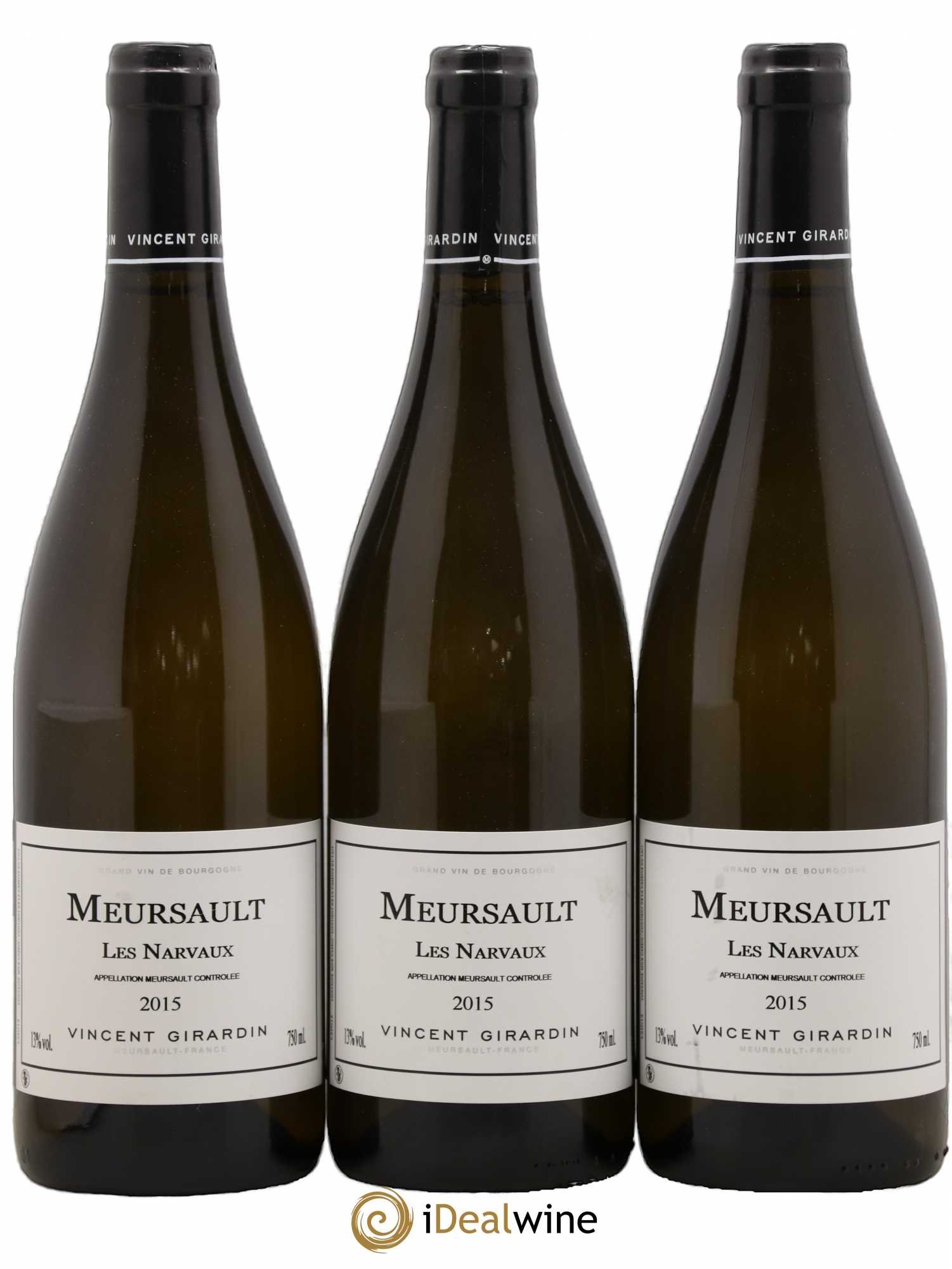 Meursault Les Narvaux Vincent Girardin (Domaine) 2015 - Lot de 3 bouteilles - 0