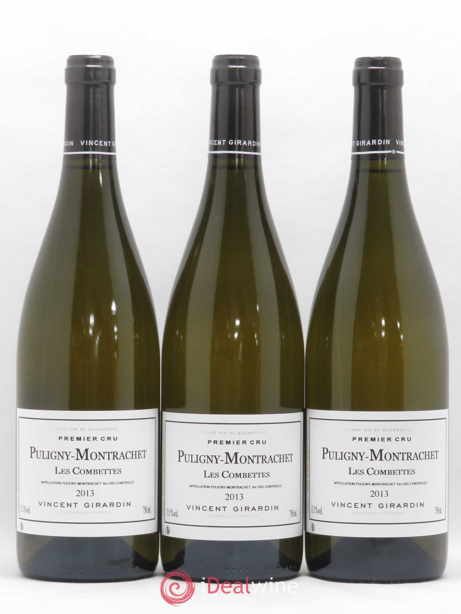 Puligny-Montrachet 1er Cru Les Combettes Vincent Girardin (Domaine) 2013 - Lot de 3 bouteilles - 0