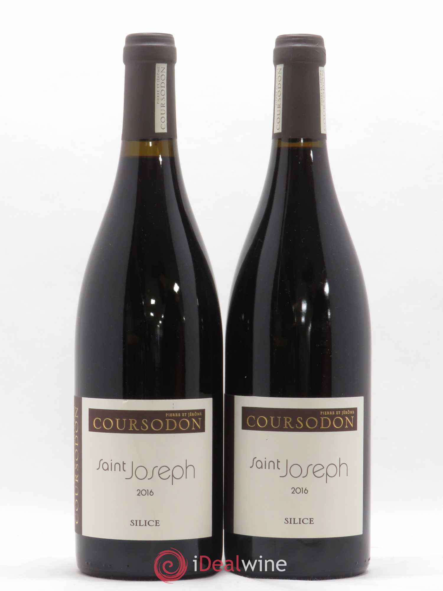 Saint-Joseph Silice Pierre et Jérôme Coursodon 2016 - Lot de 2 bouteilles - 0