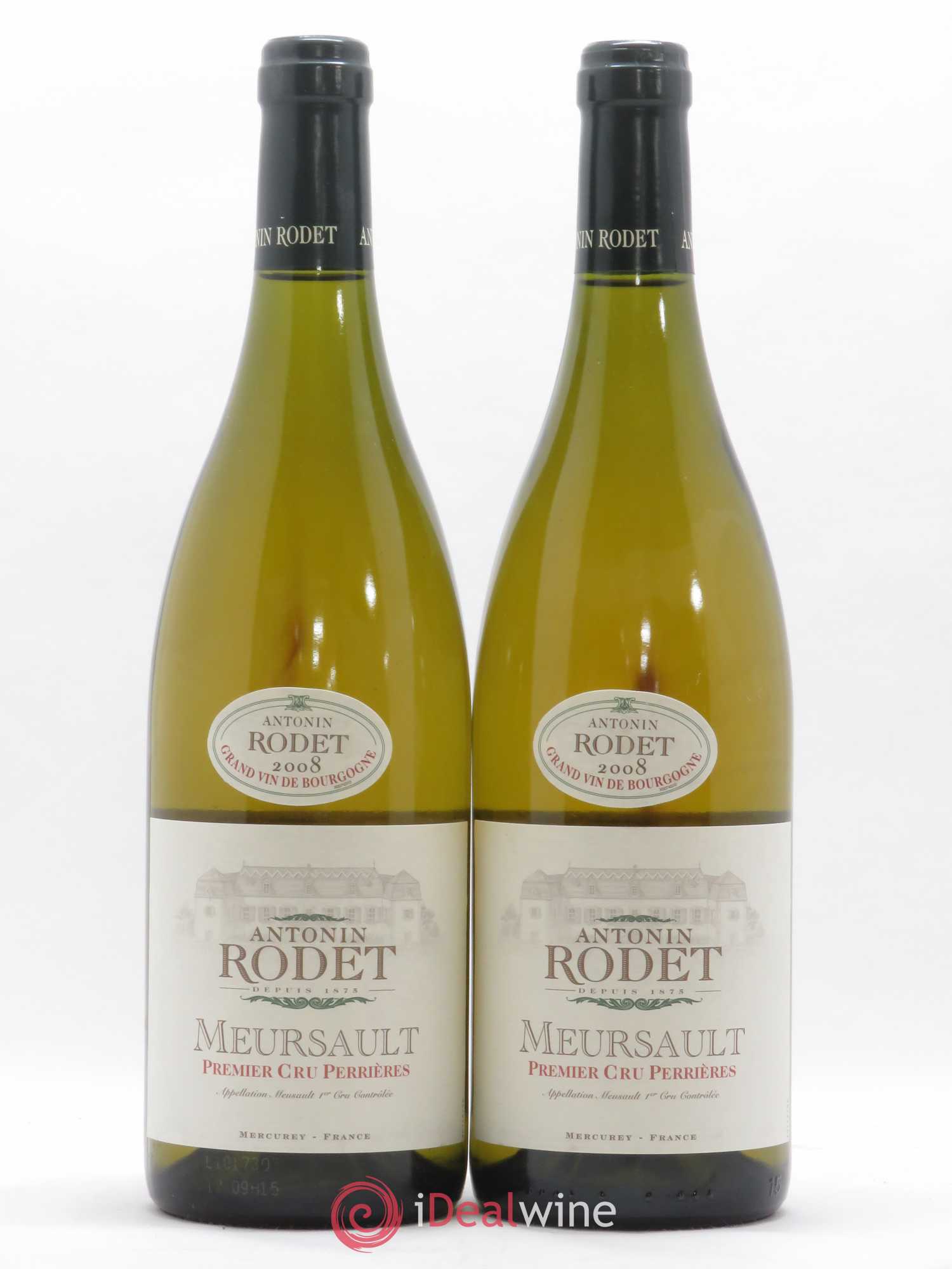 Meursault 1er Cru Perrières Antonin Rodet 2008 - Posten von 2 Flaschen - 0