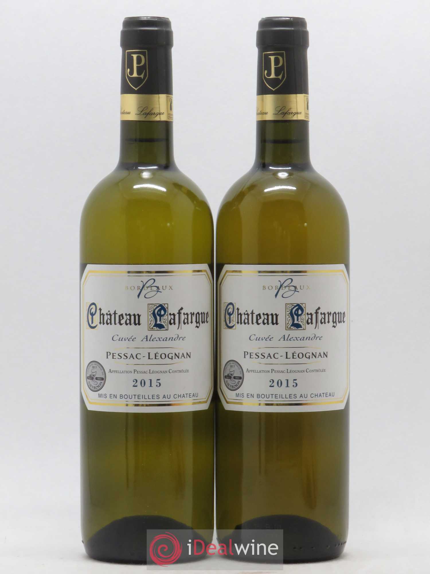 Pessac-Léognan Château Lafargue Cuvée Alexandre 2015 - Posten von 2 Flaschen - 0