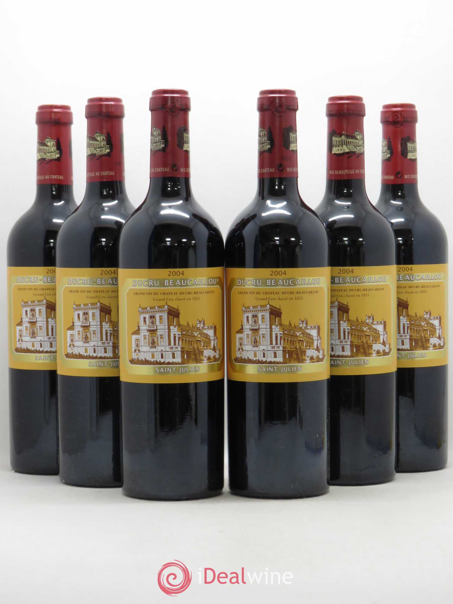 Château Ducru Beaucaillou 2ème Grand Cru Classé 2004 - Lot de 6 bouteilles - 0
