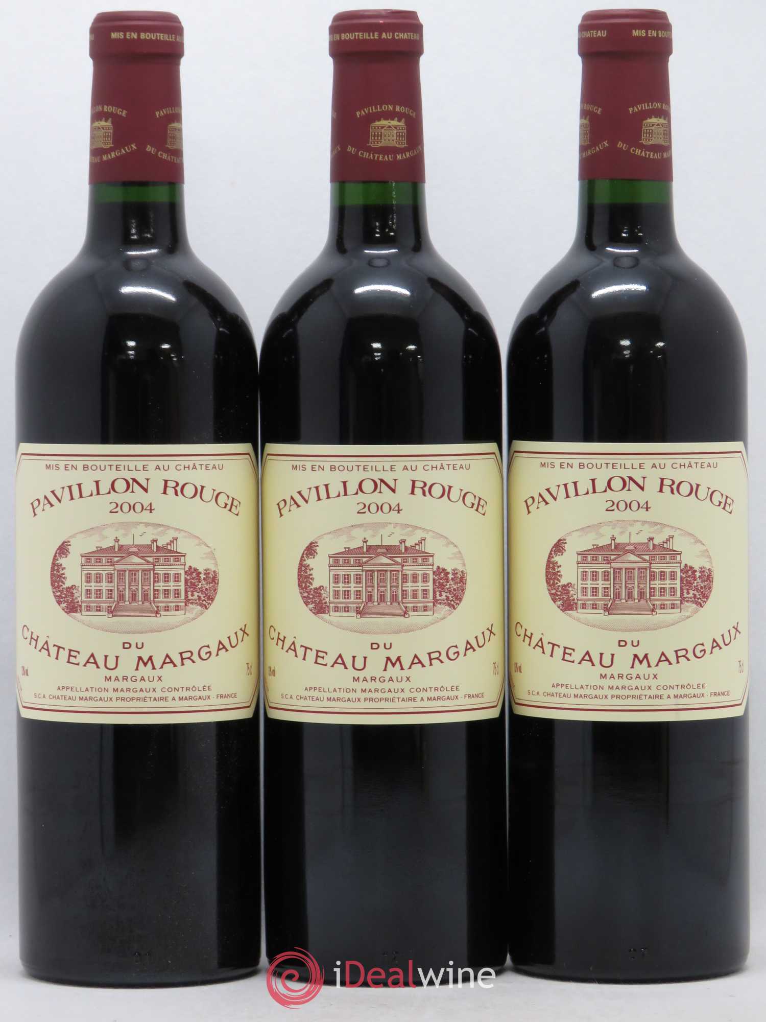 Pavillon Rouge du Château Margaux Second Vin 2004 - Lot de 12 bouteilles - 1