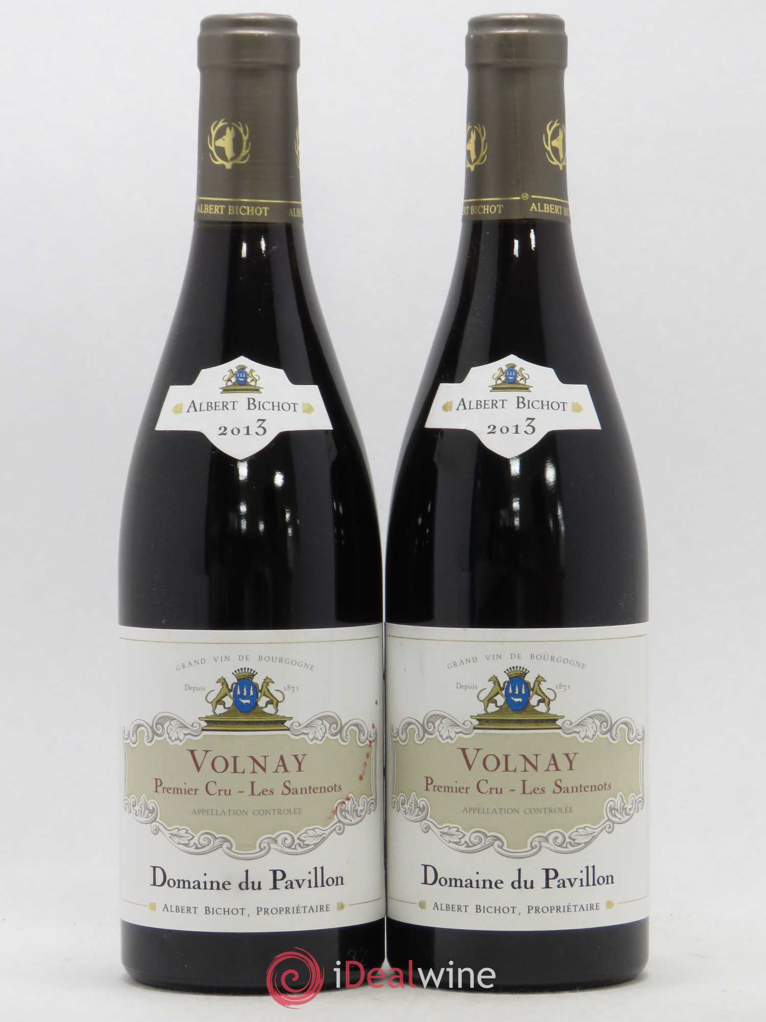 Volnay 1er Cru Les Santenots Domaine du Pavillon - Albert Bichot 2013 - Lot de 2 bouteilles - 0