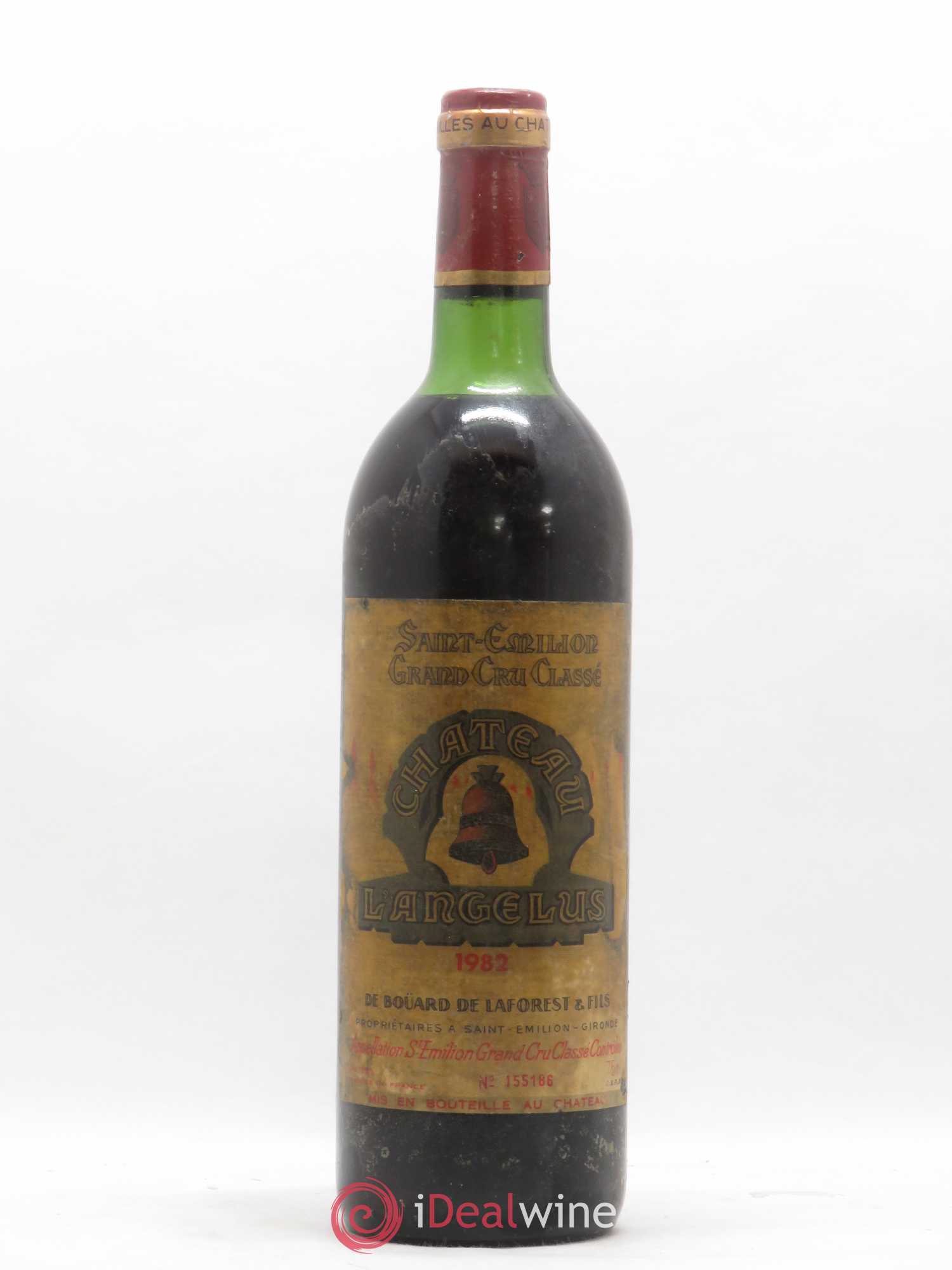 Château Angélus 1er Grand Cru Classé A 1982 - Lot de 1 bouteille - 0