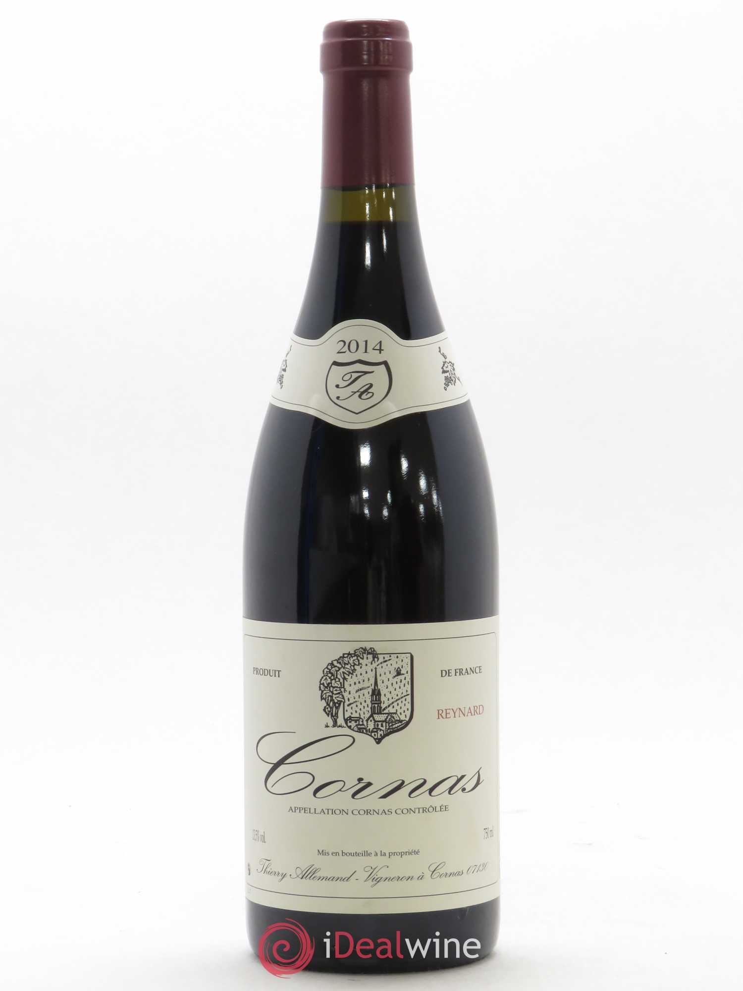 Cornas Reynard Thierry Allemand 2014 - Lot de 1 bouteille - 0