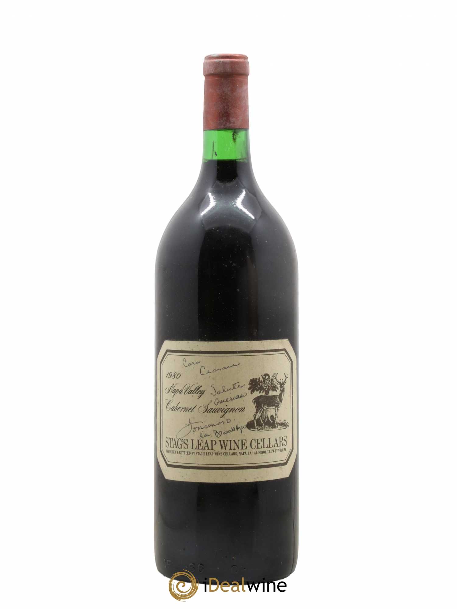 USA Napa Valley Cabernet Sauvignon Stag's Leap Wine Cellars 1980 - Posten von 1 Magnum - 0