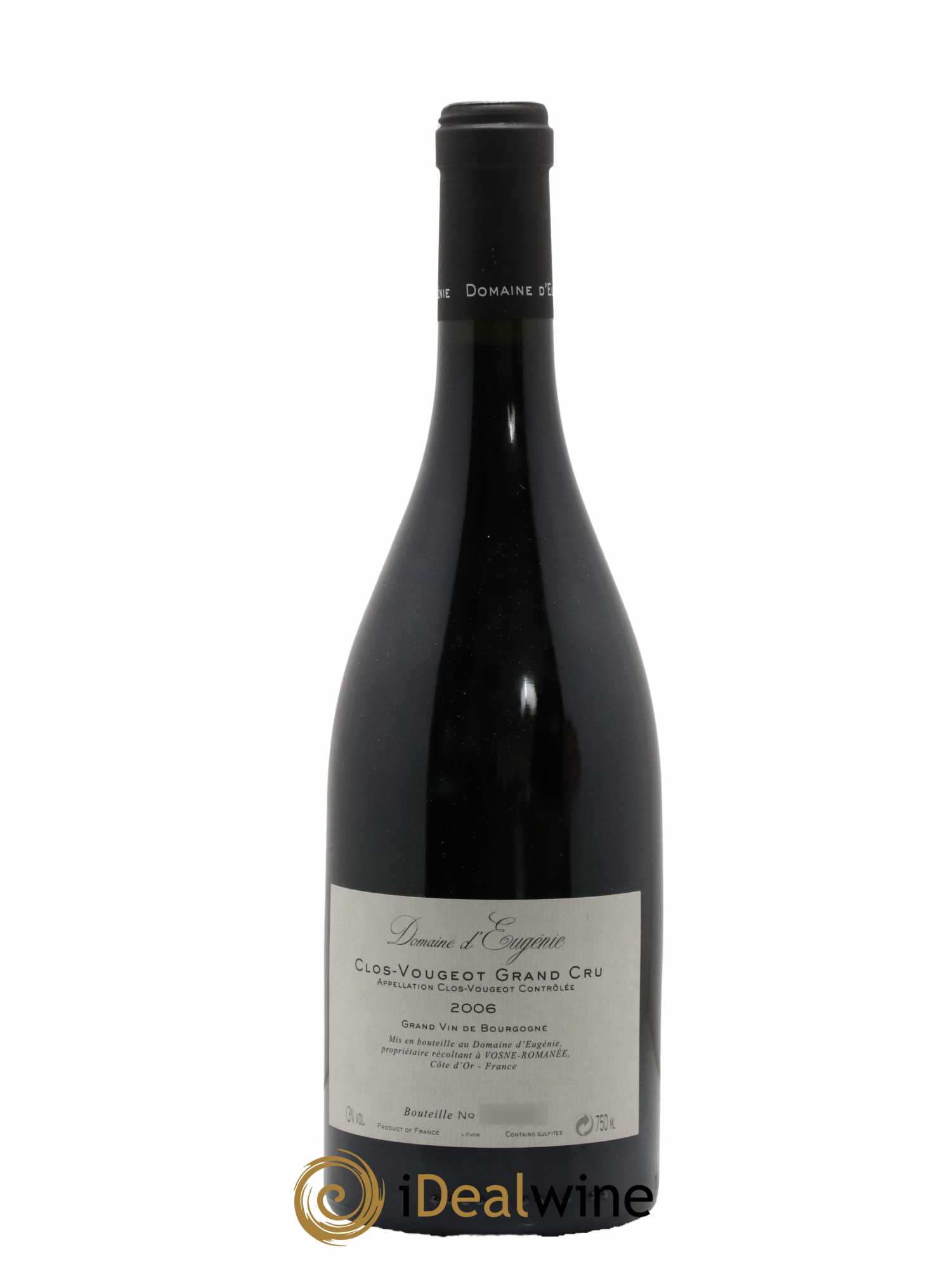 Clos de Vougeot Grand Cru Domaine René Engel - Domaine Eugénie 2006 - Lot of 1 bottle - 1