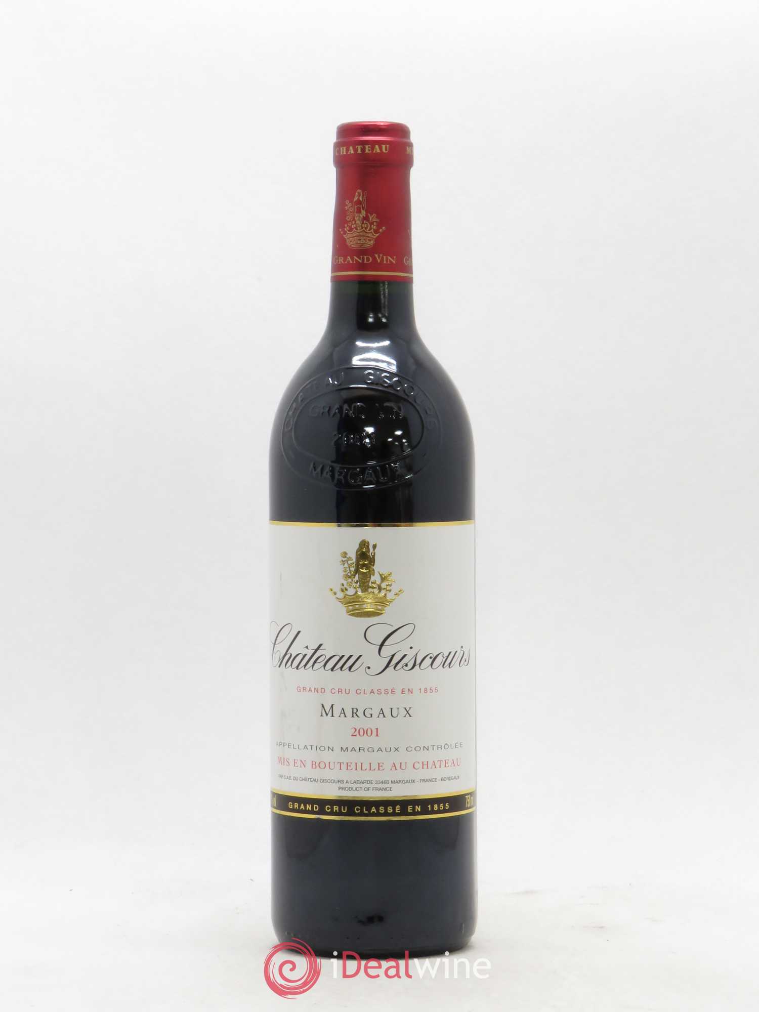 Château Giscours 3ème Grand Cru Classé 2001 - Lot de 1 bouteille - 0