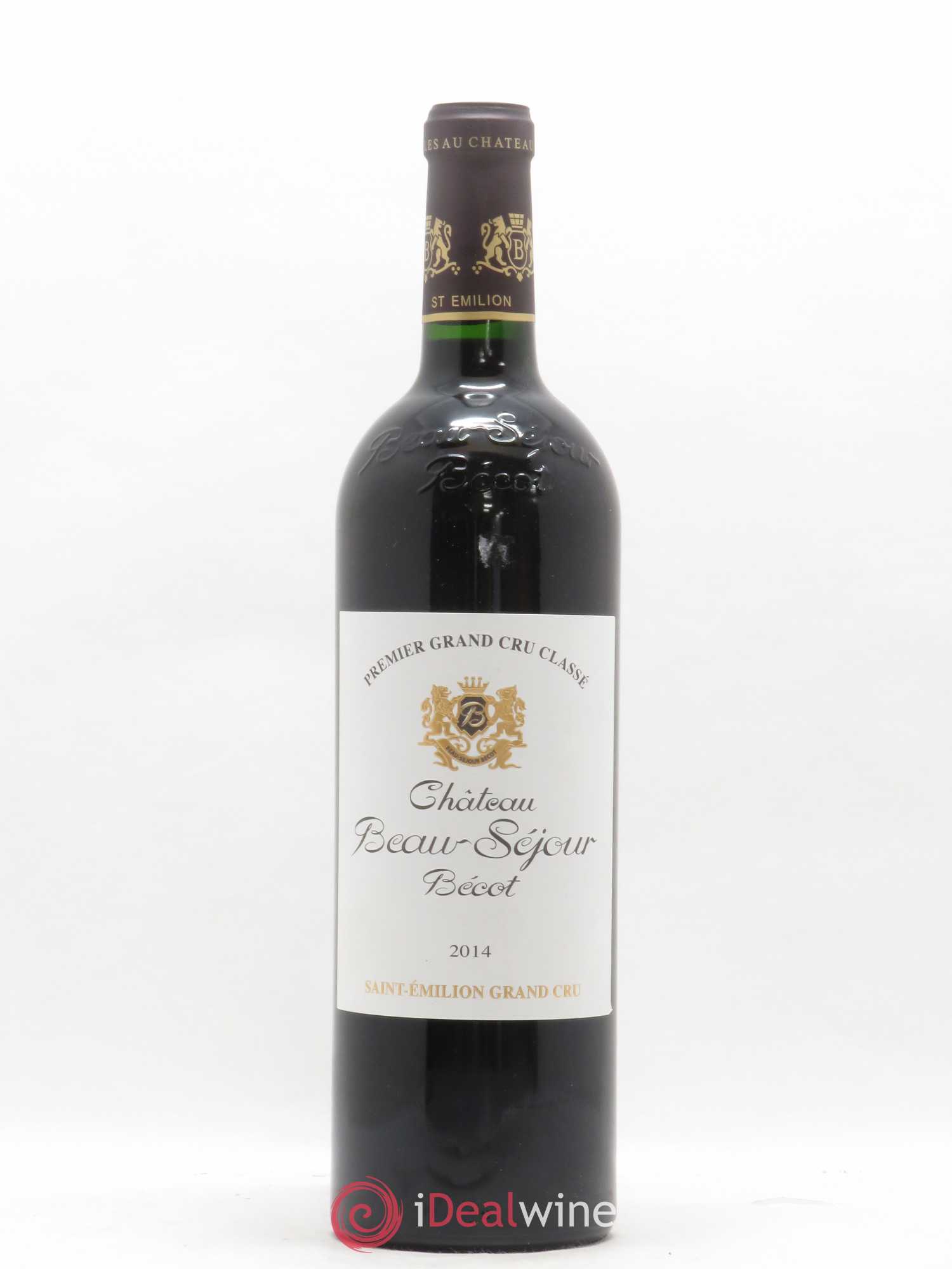 Château Beau-Séjour Bécot 1er Grand Cru Classé B 2014 - Lot de 1 bouteille - 0