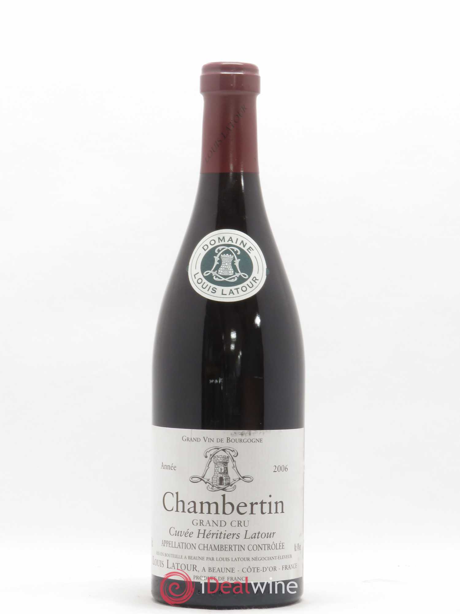 Chambertin Grand Cru Cuvée Héritiers Latour Louis Latour 2006 - Lotto di 1 bottiglia - 0