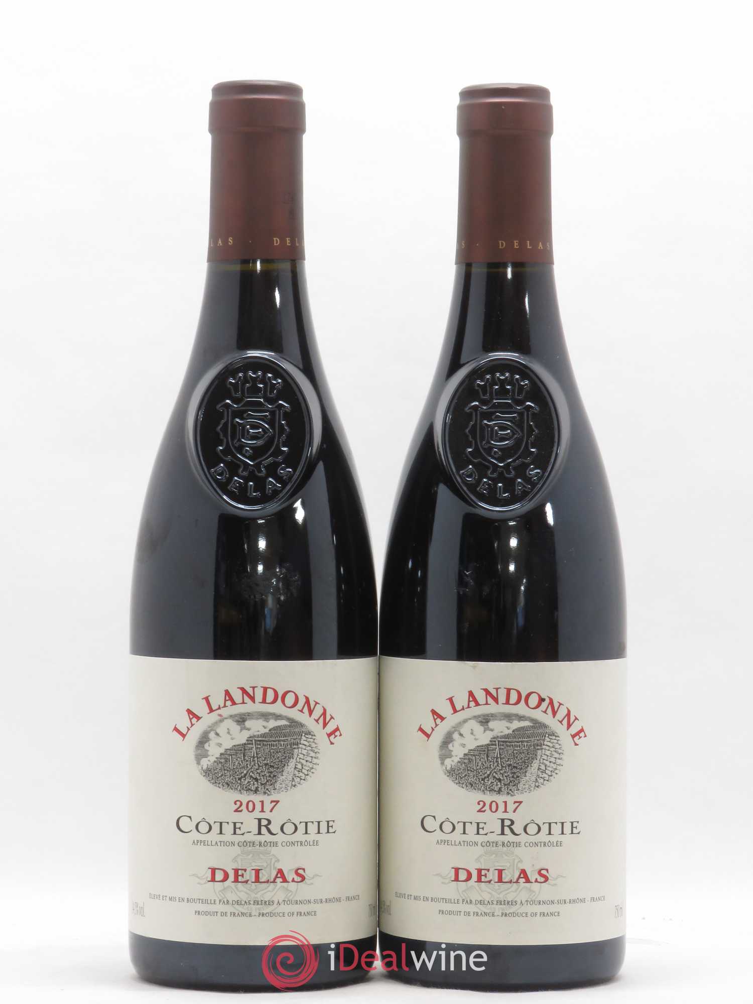 Côte-Rôtie La Landonne Delas Frères 2017 - Lot de 2 bouteilles - 0