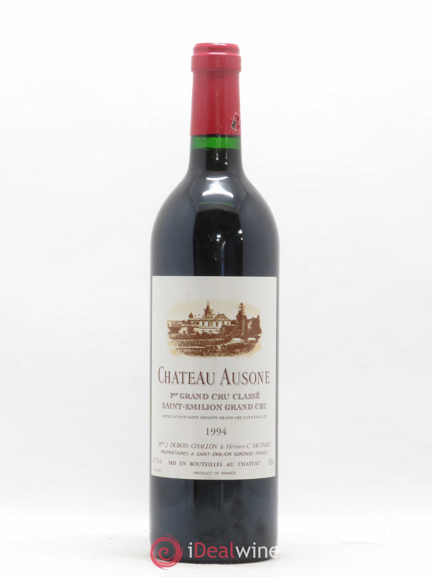Château Ausone 1er Grand Cru Classé A 1994 - Lot de 1 bouteille - 0