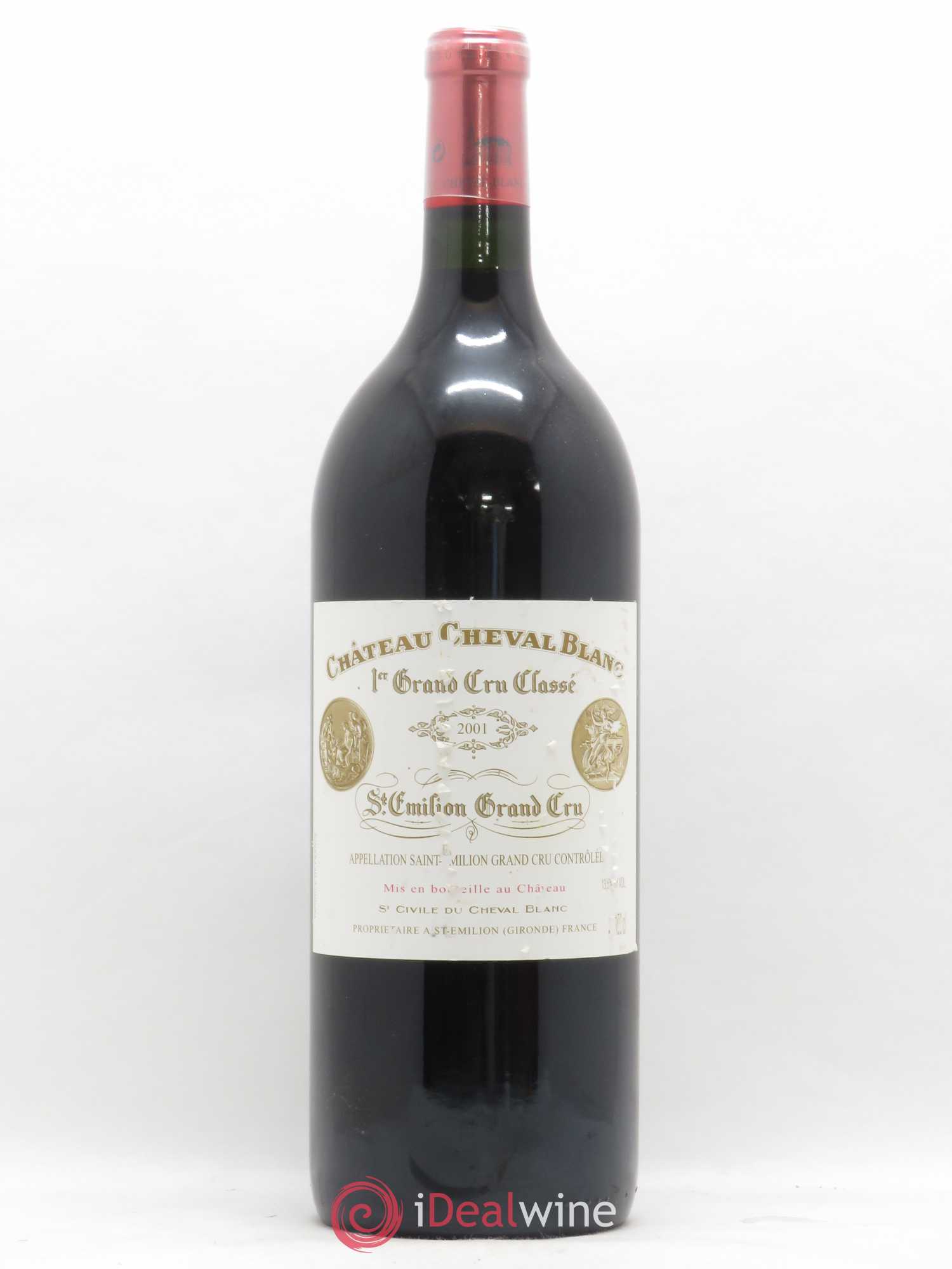 Château Cheval Blanc 1er Grand Cru Classé A 2001 - Lot de 1 magnum - 0
