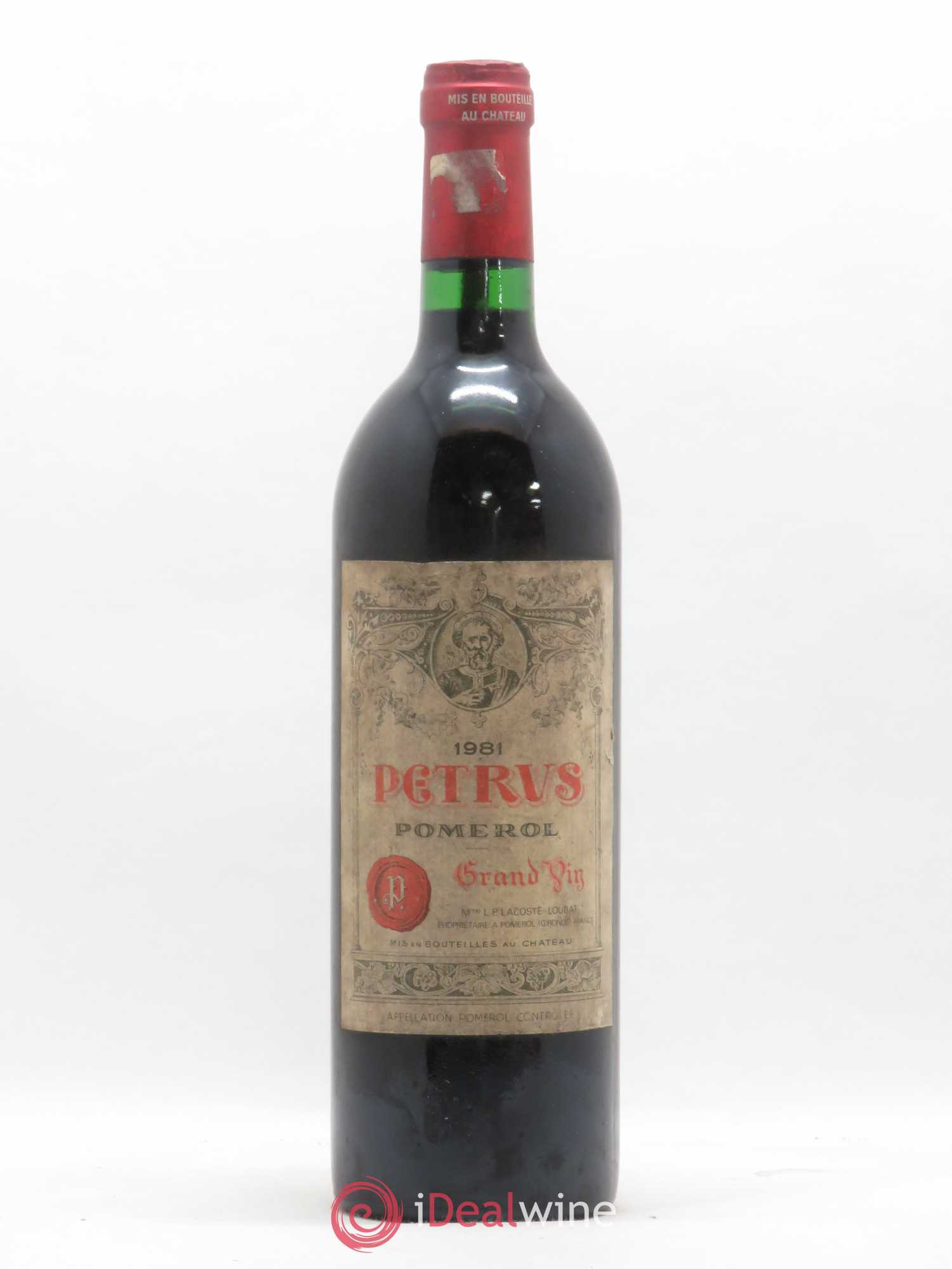 Petrus 1981 - Lot de 1 bouteille - 0