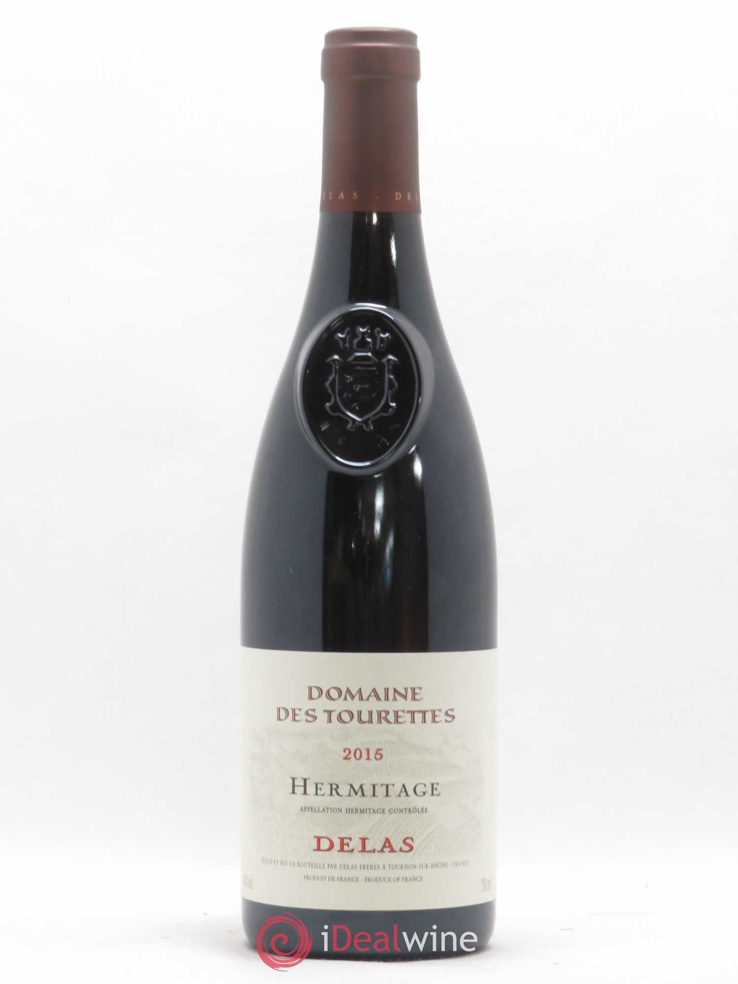 Hermitage Domaine des Tourettes Delas Frères 2015 - Lot de 1 bouteille - 0