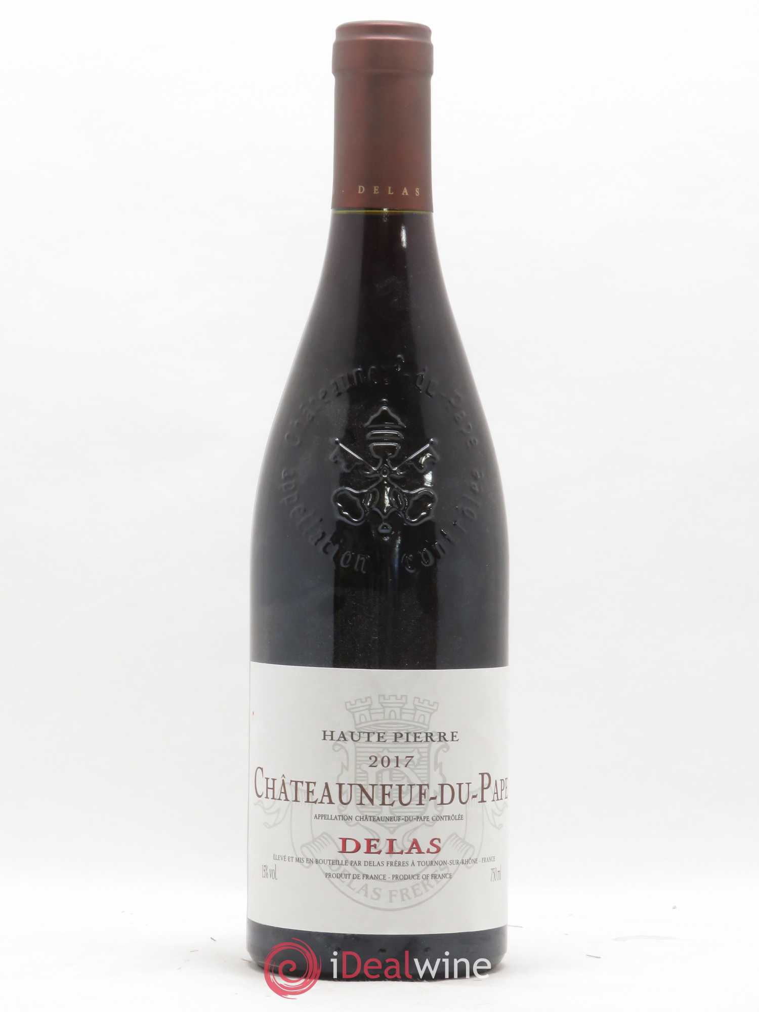 Châteauneuf-du-Pape Haute Pierre Delas 2017 - Posten von 1 Flasche - 0
