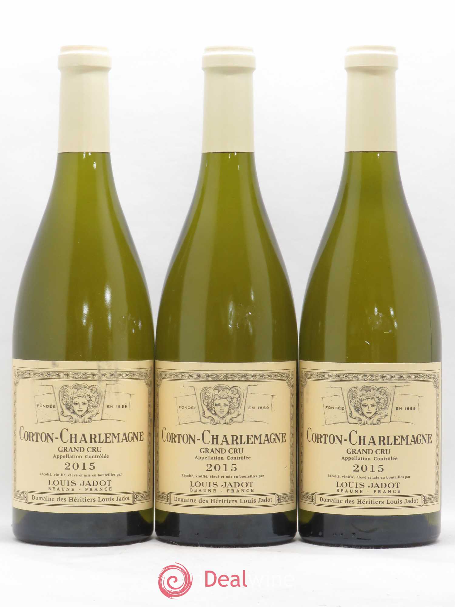Corton-Charlemagne Grand Cru Héritiers Louis Jadot (Domaine des) - Louis Jadot 2015 - Lot de 3 bouteilles - 0