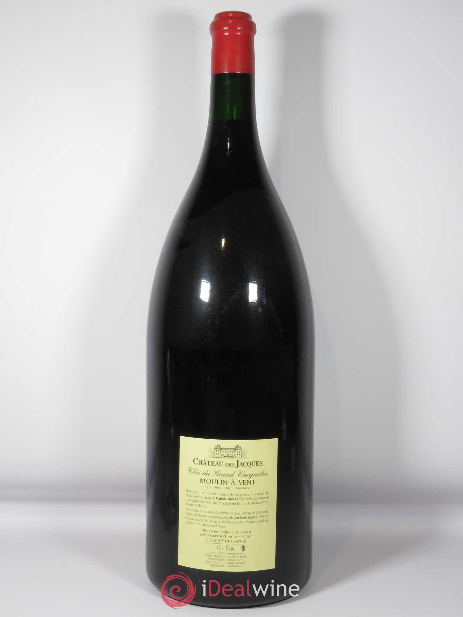 Moulin à Vent Clos du Grand Carquelin Château des Jacques 2012 - Lot de 1 balthazar - 1