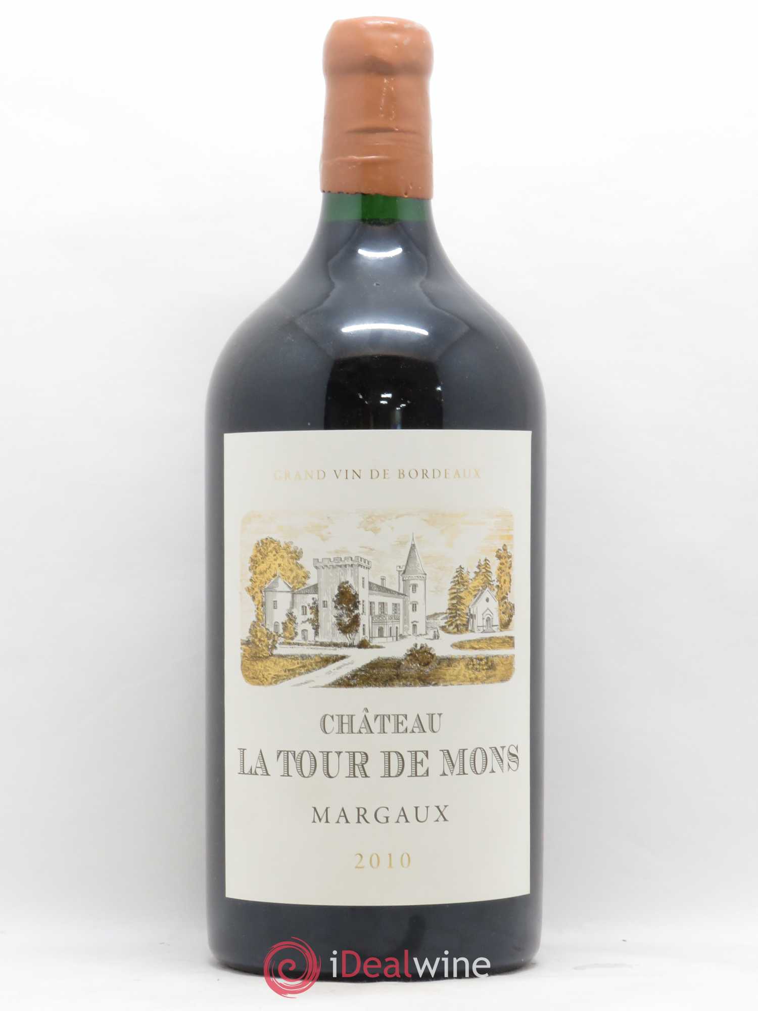 Château la Tour de Mons Cru Bourgeois 2010 - Lot de 1 double magnum - 0