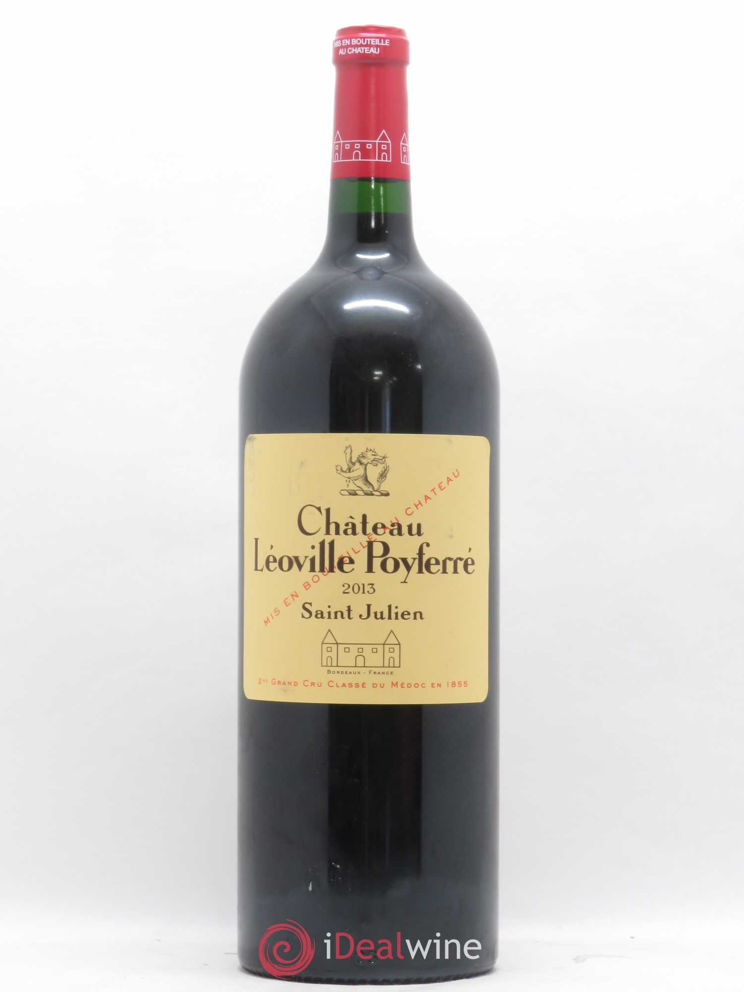 Château Léoville Poyferré 2ème Grand Cru Classé 2013 - Lot de 1 magnum - 0