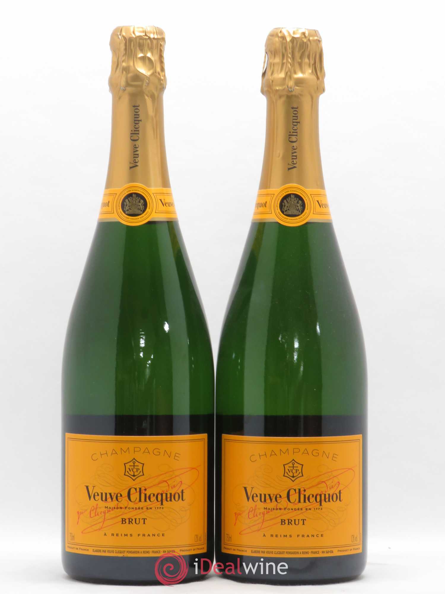 Brut Réserve Veuve Clicquot - Lot de 2 bouteilles - 0