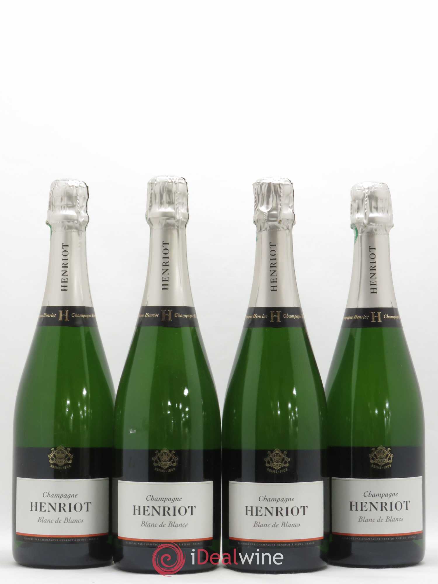 Blanc de Blancs Henriot - Lot de 4 bouteilles - 0