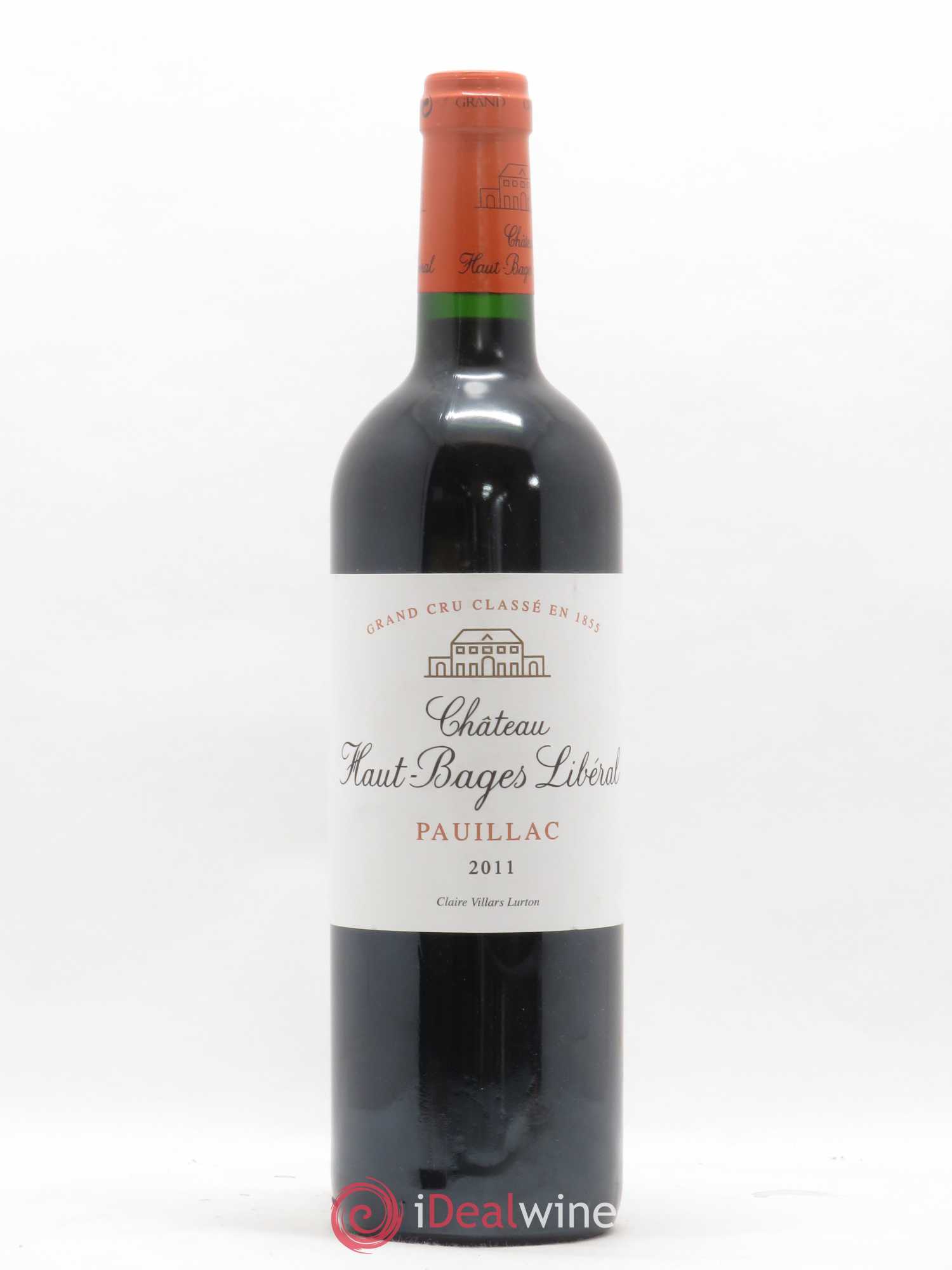 Château Haut Bages Libéral 5ème Grand Cru Classé 2011 - Lot de 1 bouteille - 0