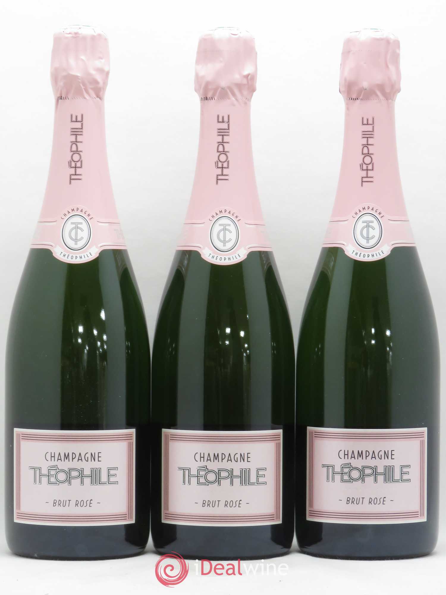 Rosé Brut Louis Roederer Theophile - Lot de 3 bouteilles - 0