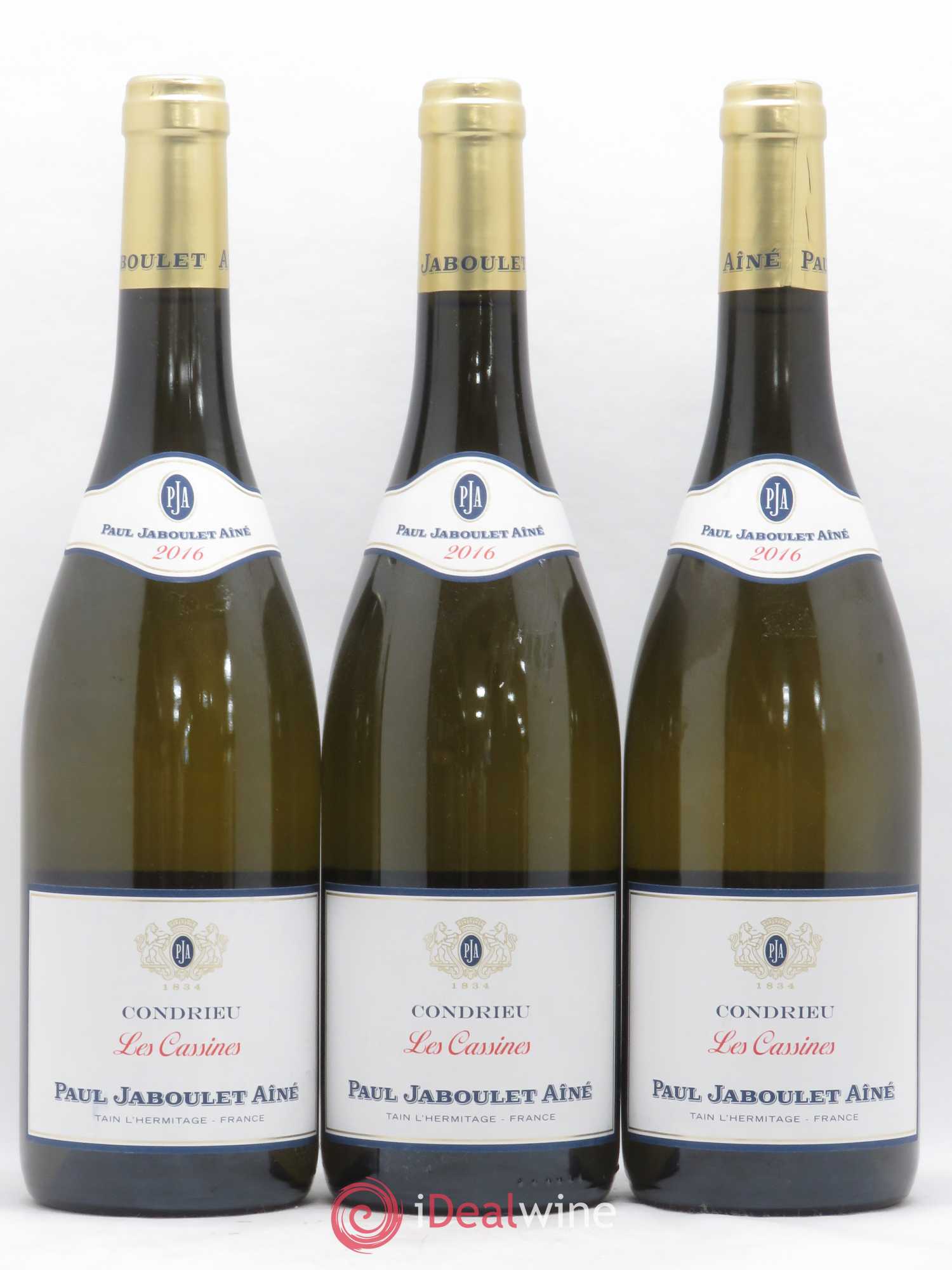 Condrieu Les Cassines Jaboulet 2016 - Posten von 3 Flaschen - 0