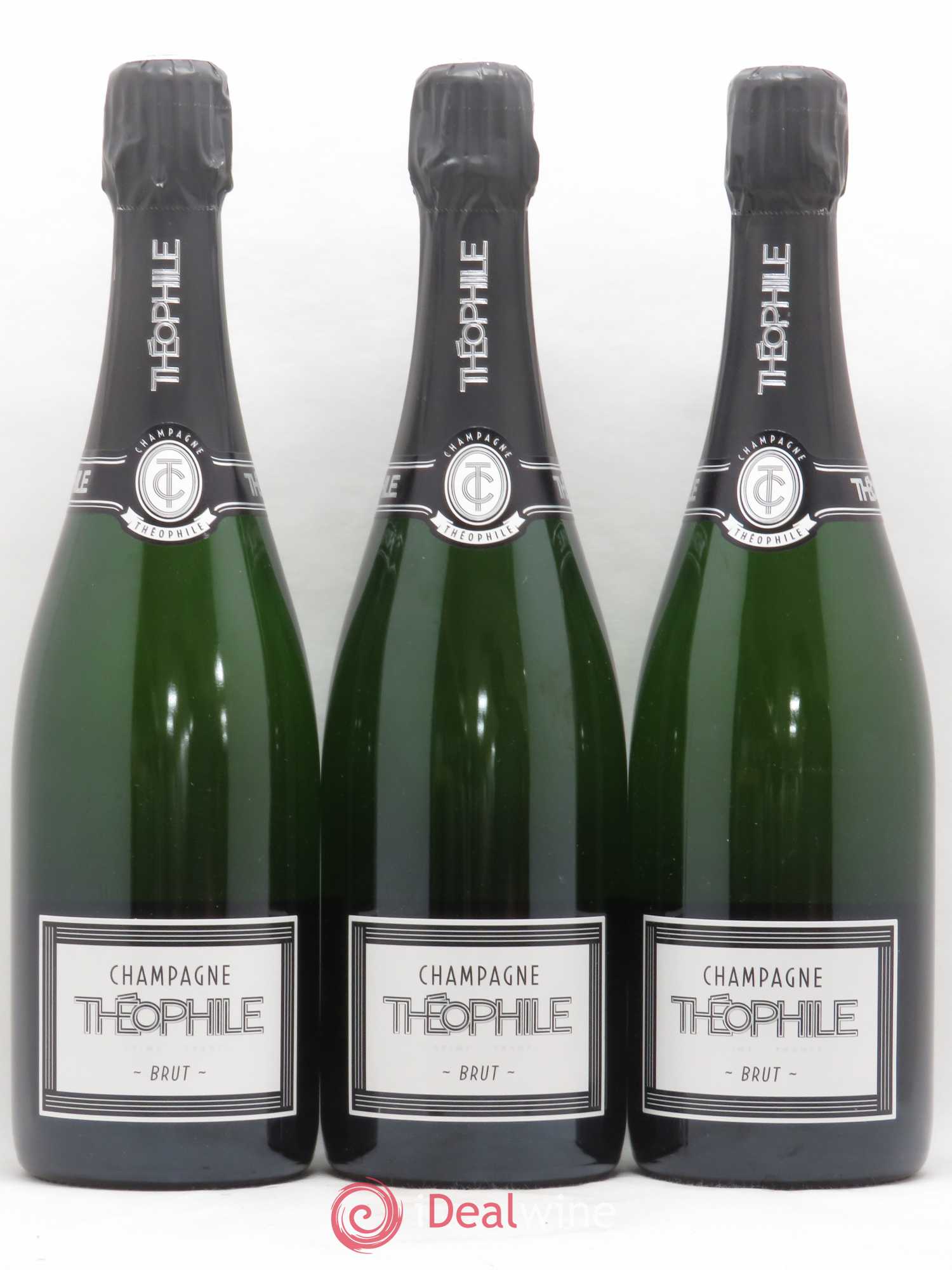 Millésimé Brut Louis Roederer Theophile - Lot of 3 bottles - 0