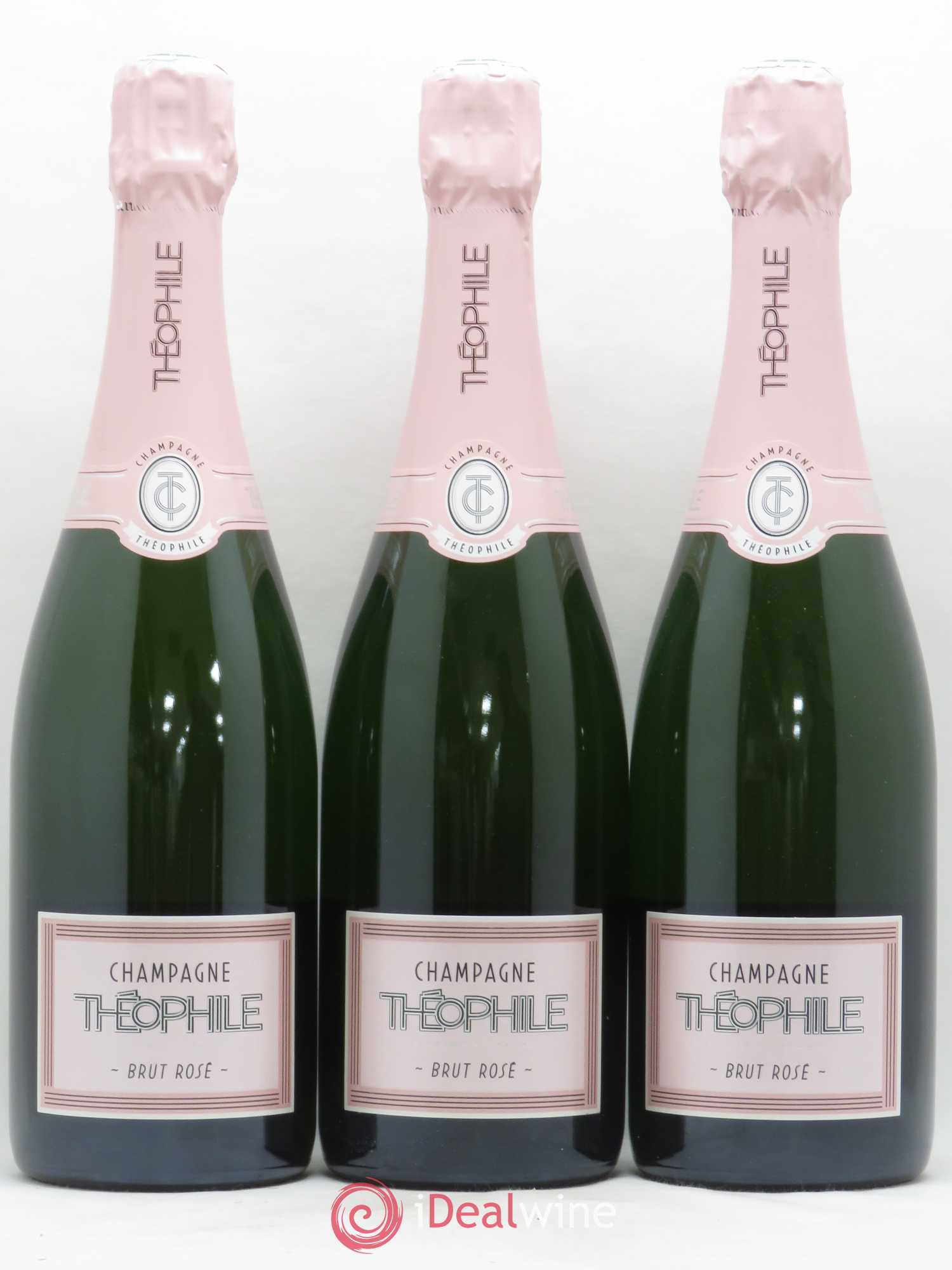 Rosé Brut Louis Roederer Theophile - Lot de 3 bouteilles - 0